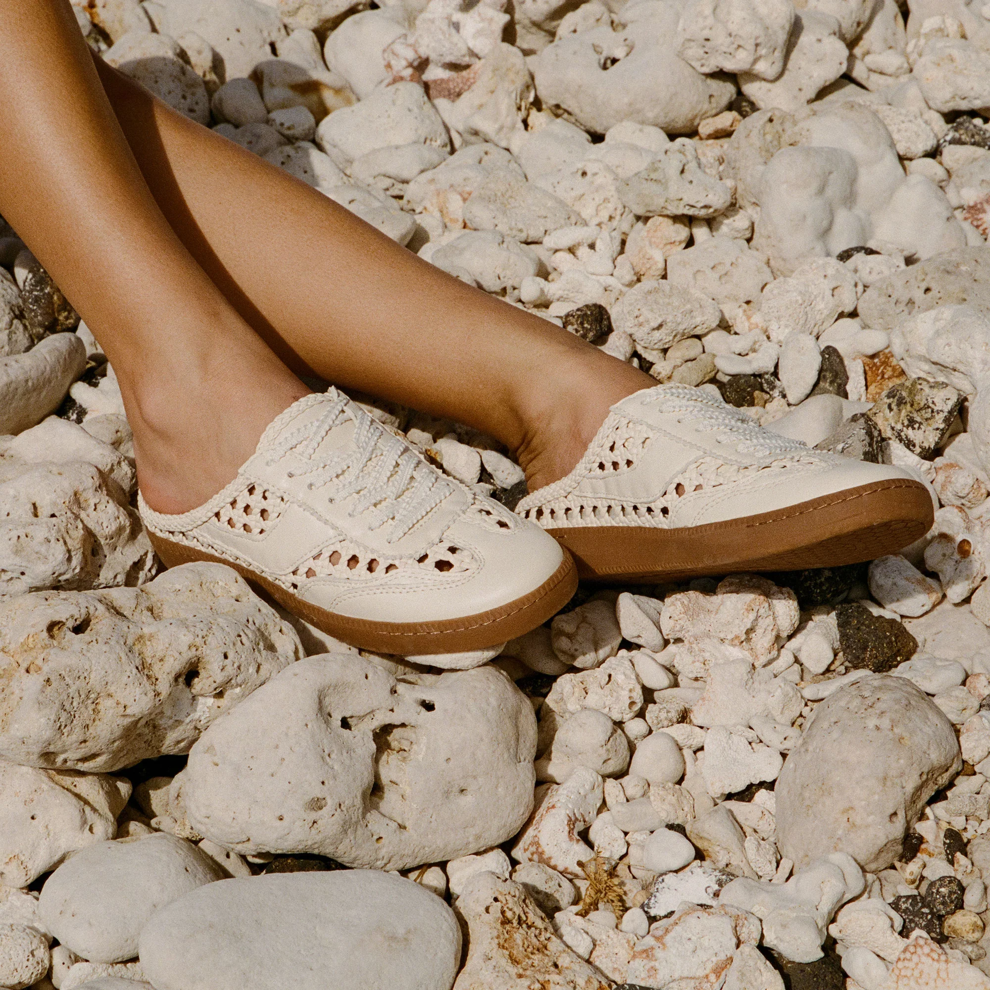 NOTICE SLIDE WOVEN OFF WHITE WOVEN - Image 2