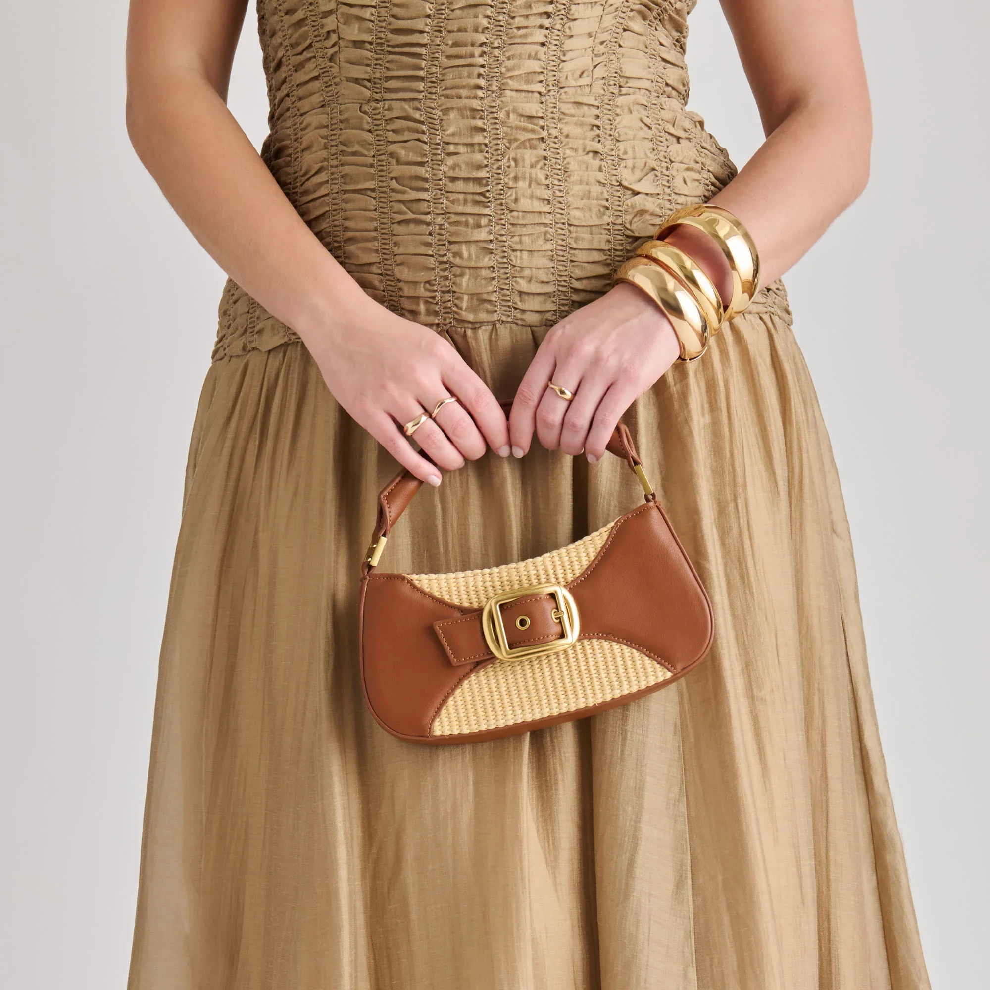 NUALA SADDLE MULTI RAFFIA - Image 5