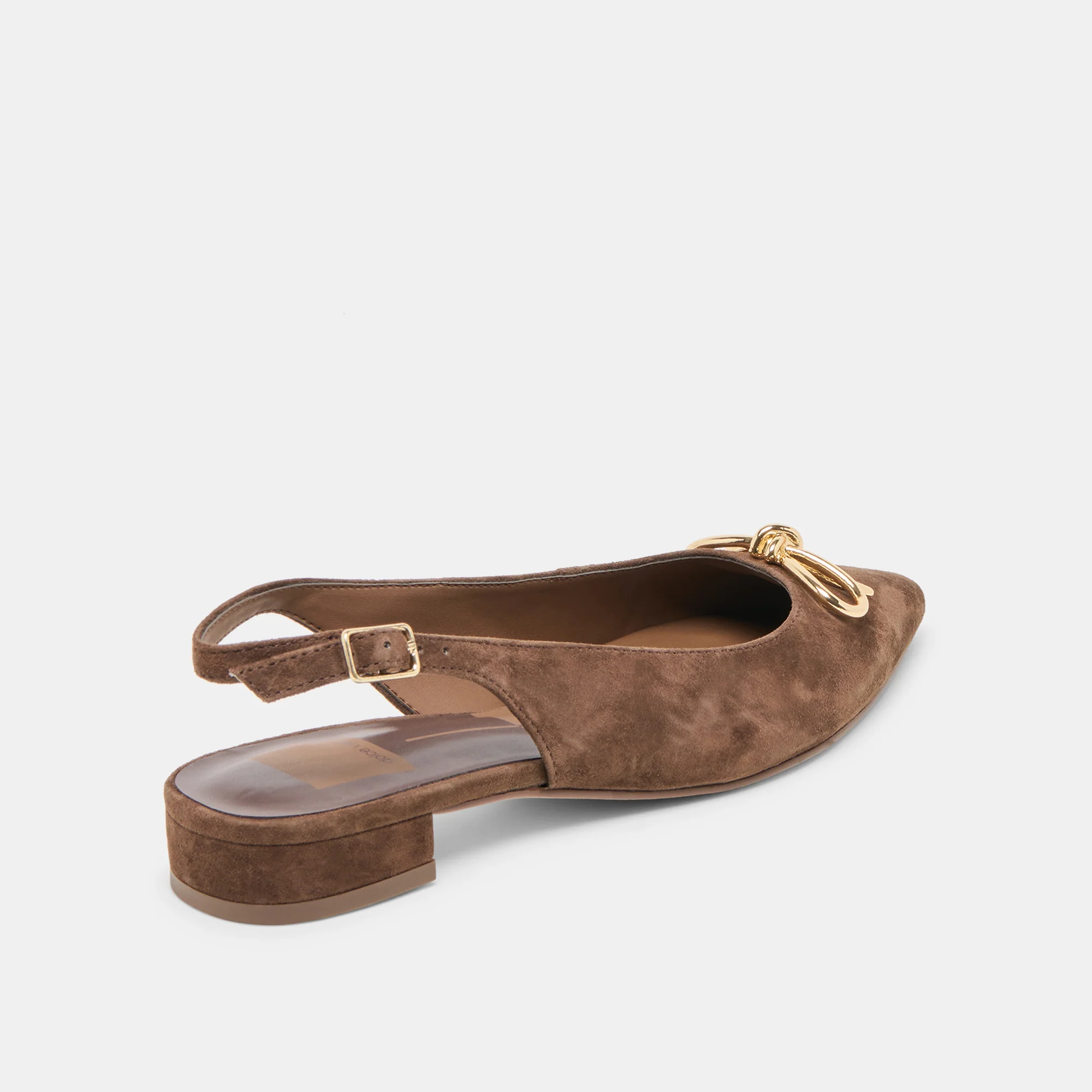 OBELLA DARK BROWN SUEDE - Image 3