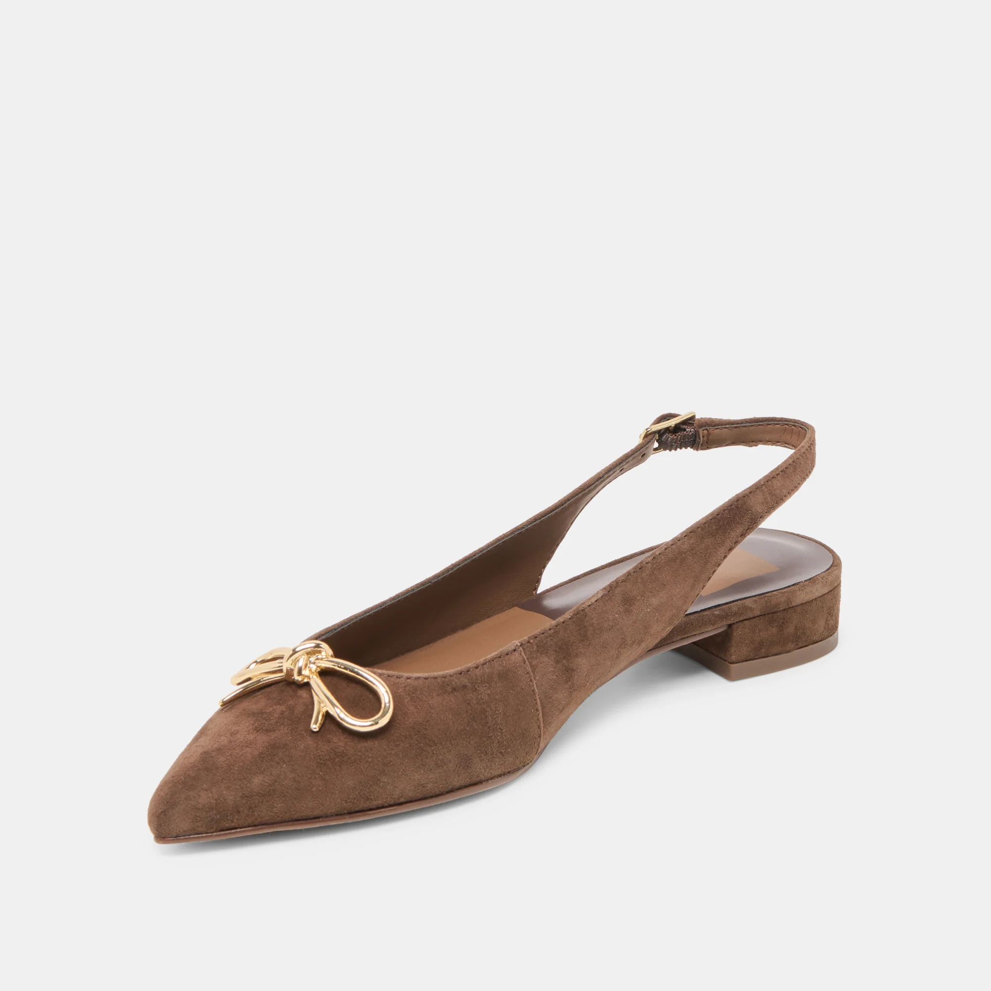 OBELLA DARK BROWN SUEDE - Image 4