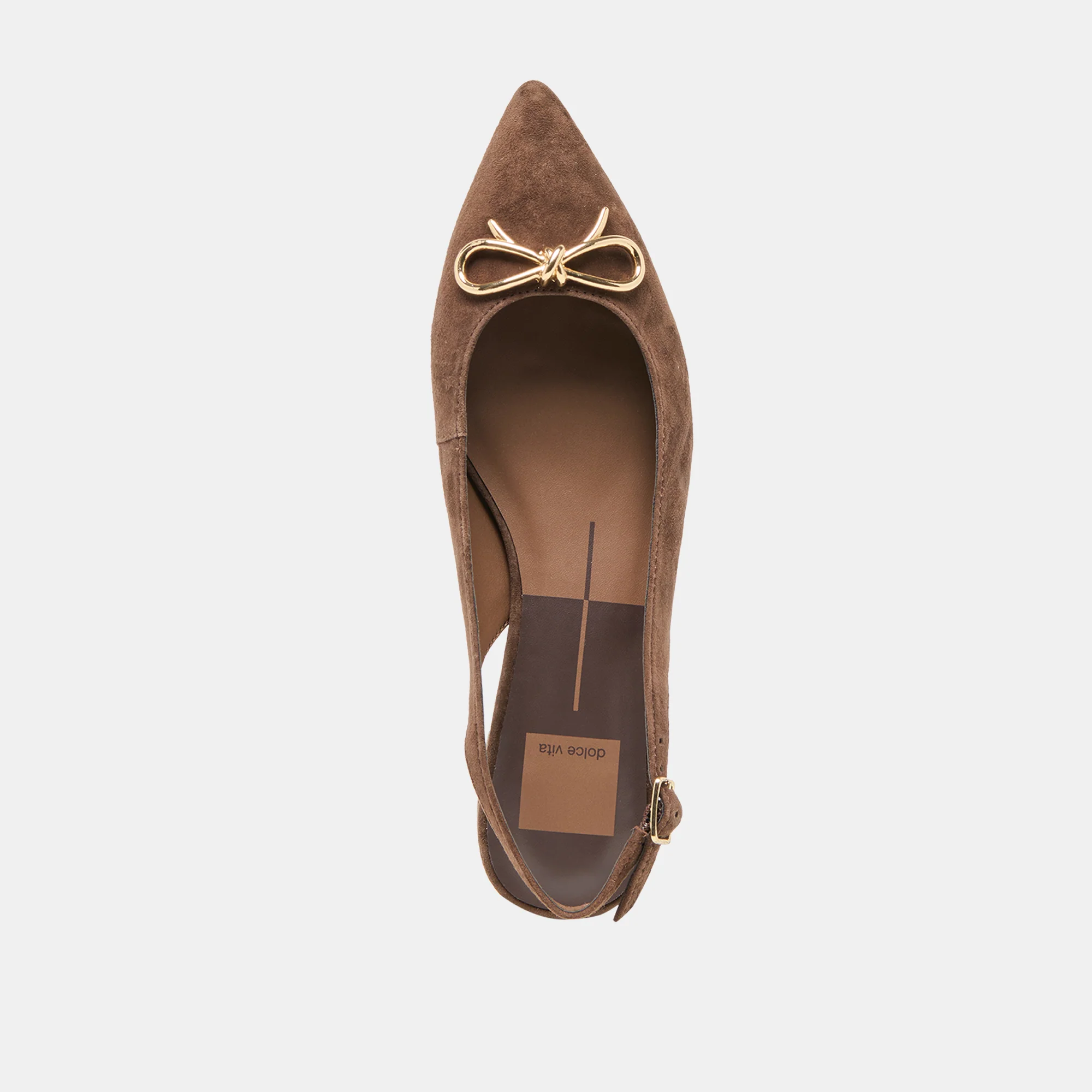 OBELLA DARK BROWN SUEDE - Image 8
