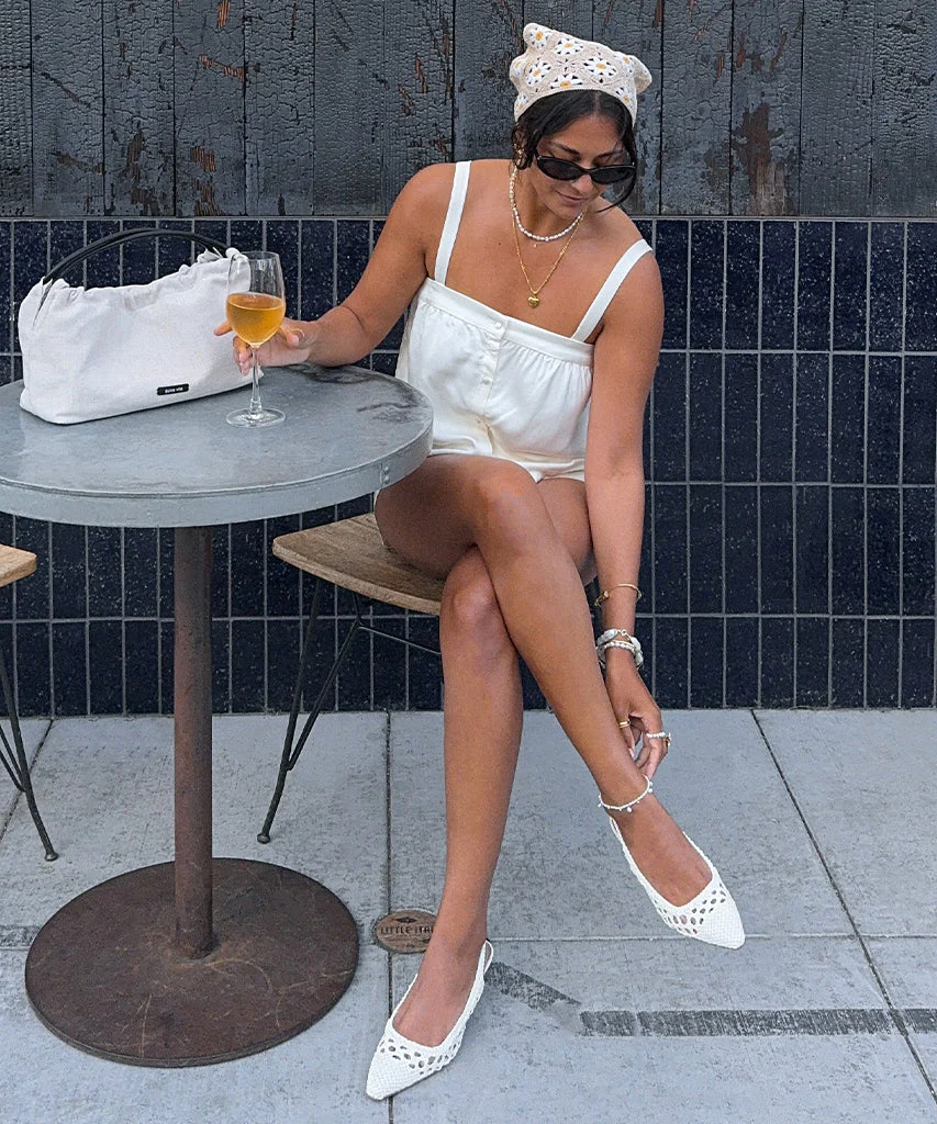 OLYMPA WHITE WOVEN STELLA - Image 8