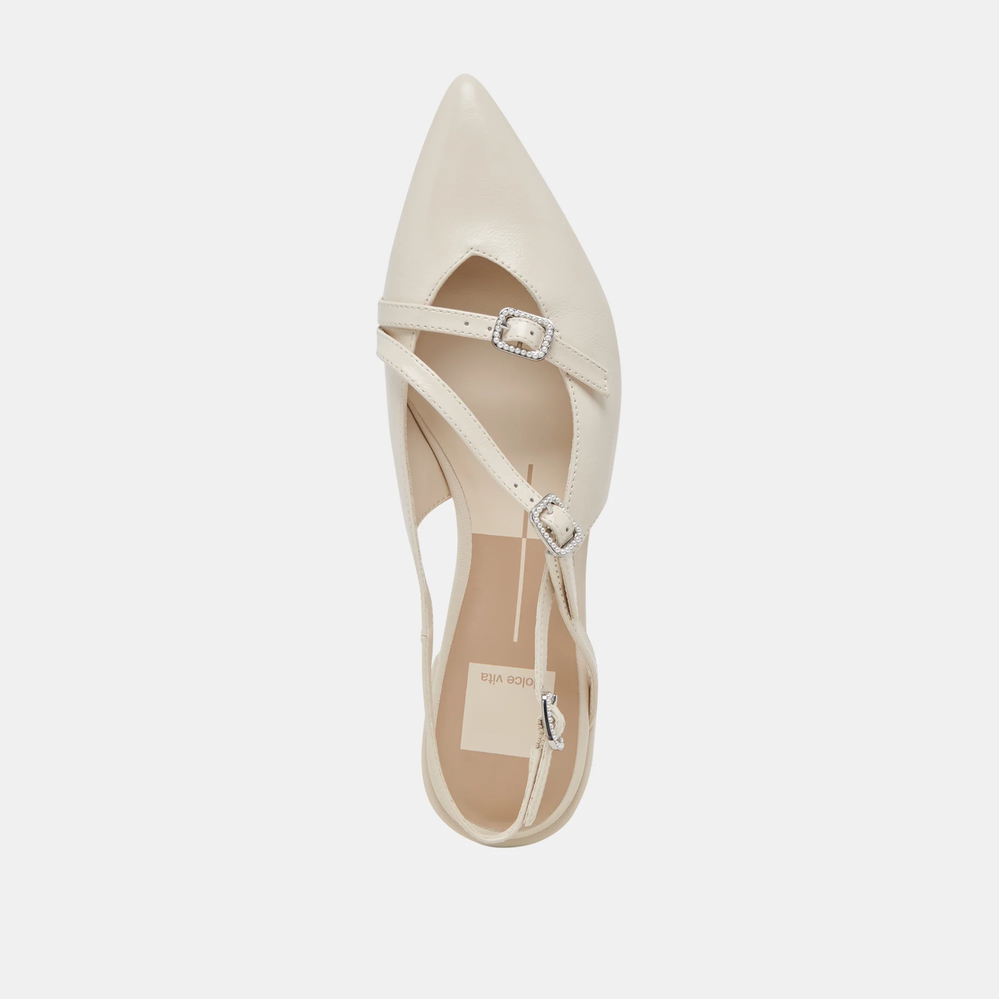 PAMLA PEARL IVORY CRINKLE PATENT - Image 11