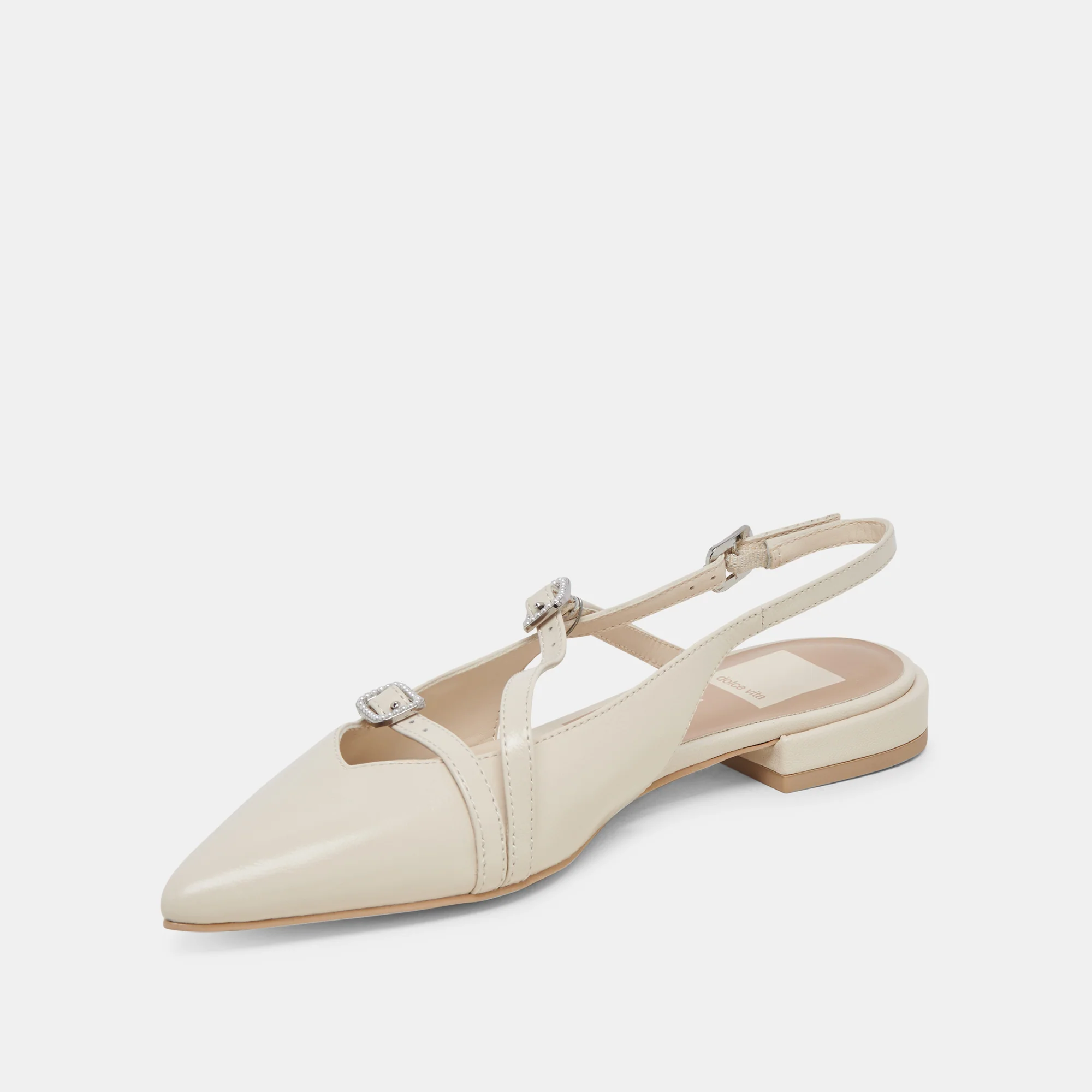 PAMLA PEARL IVORY CRINKLE PATENT - Image 7