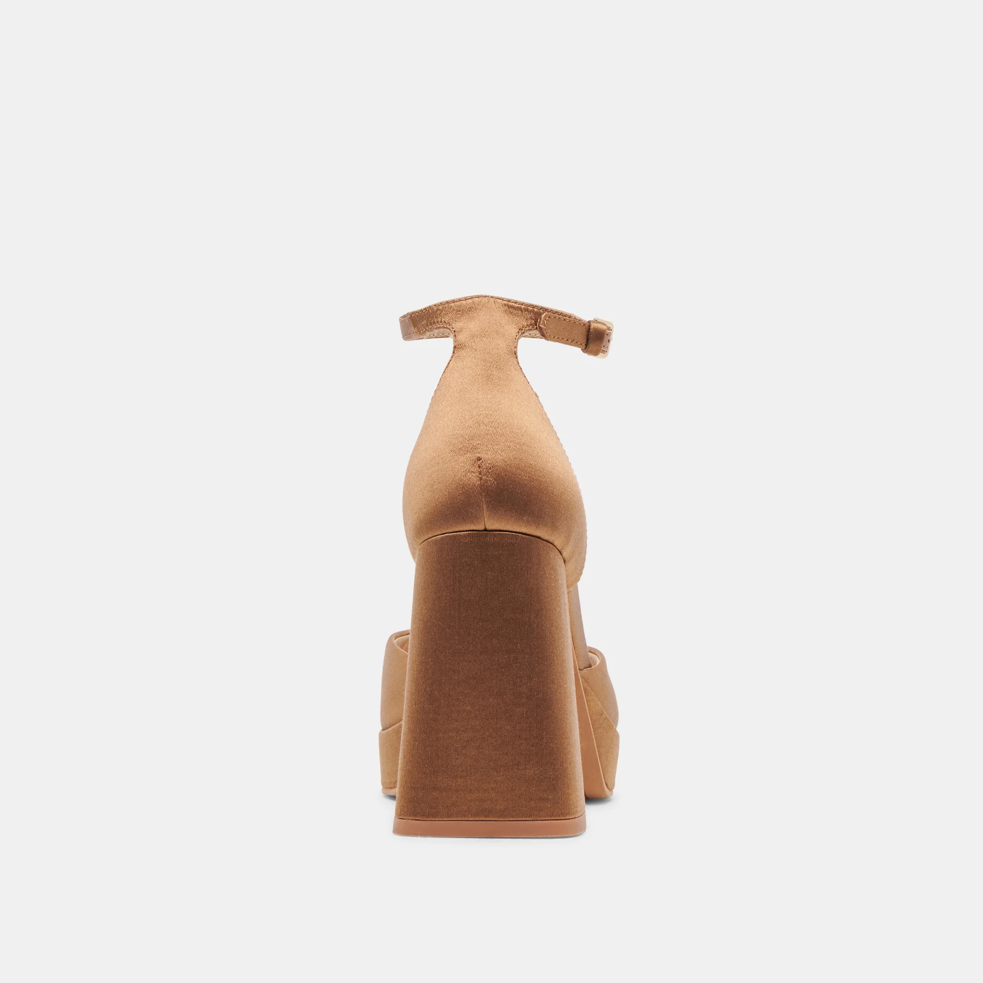 PANDRO MID BROWN SATIN - Image 9