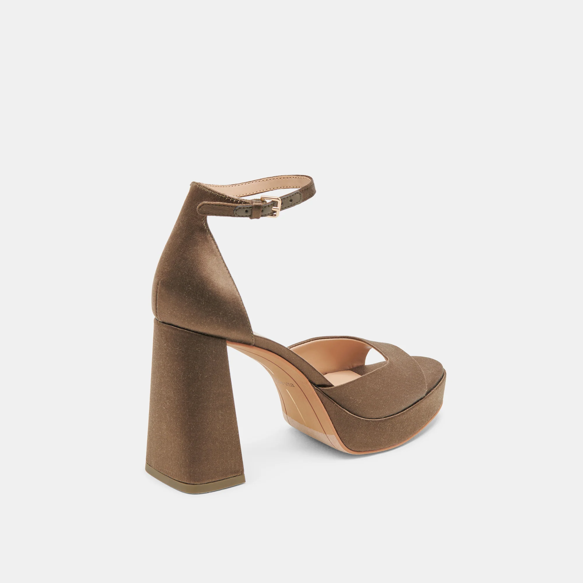 PANDRO OLIVE SATIN - Image 3