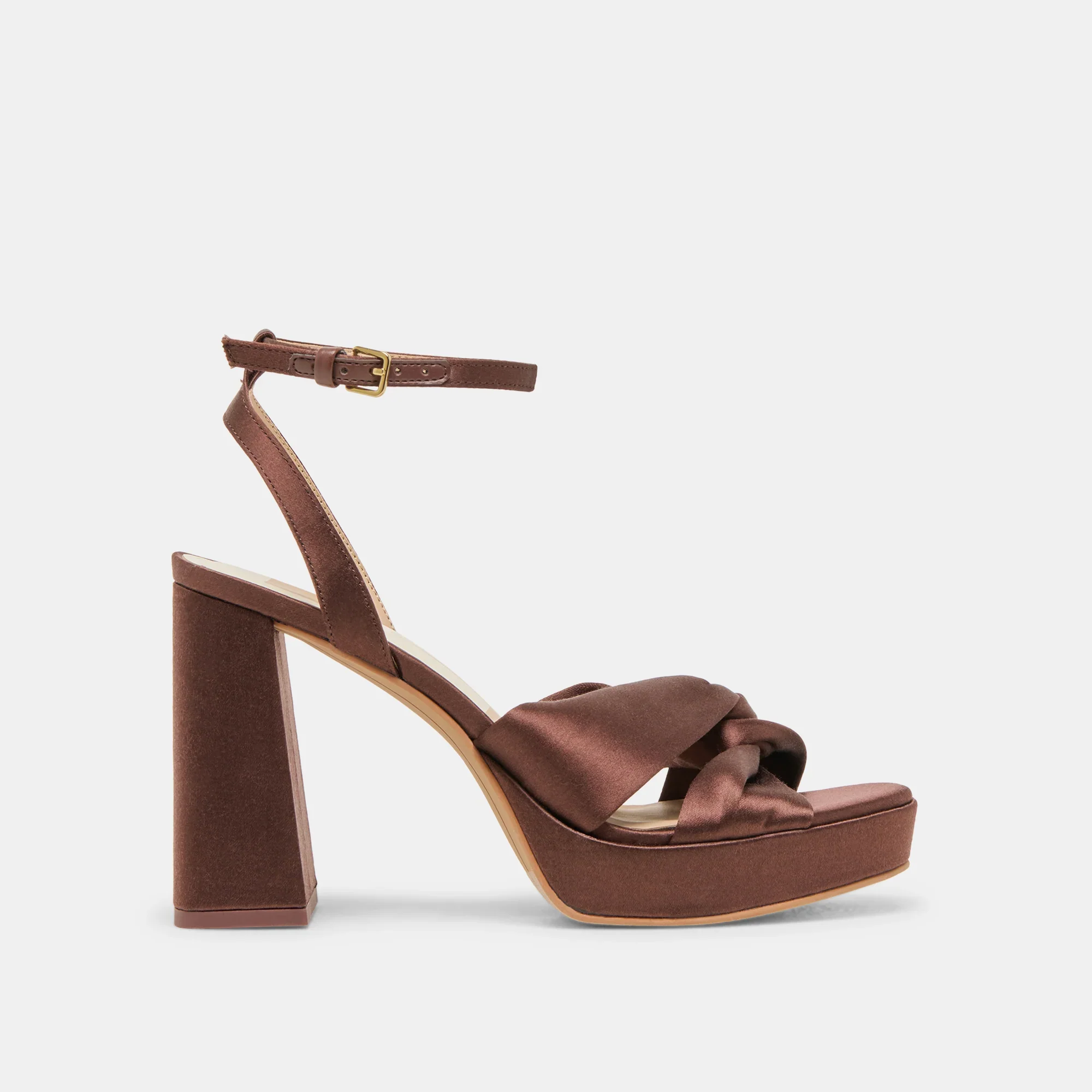 PARLO MID BROWN SATIN