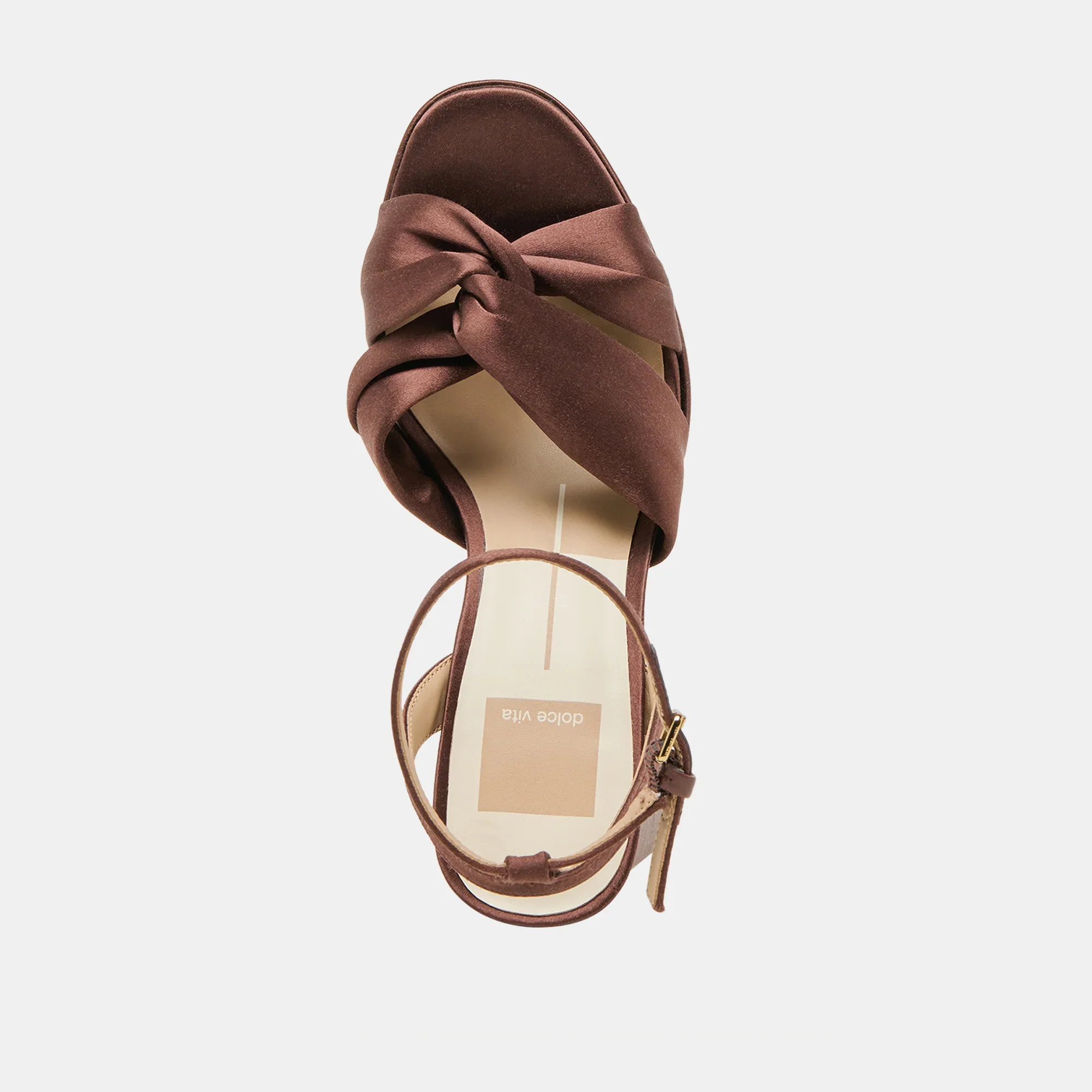 PARLO MID BROWN SATIN - Image 10