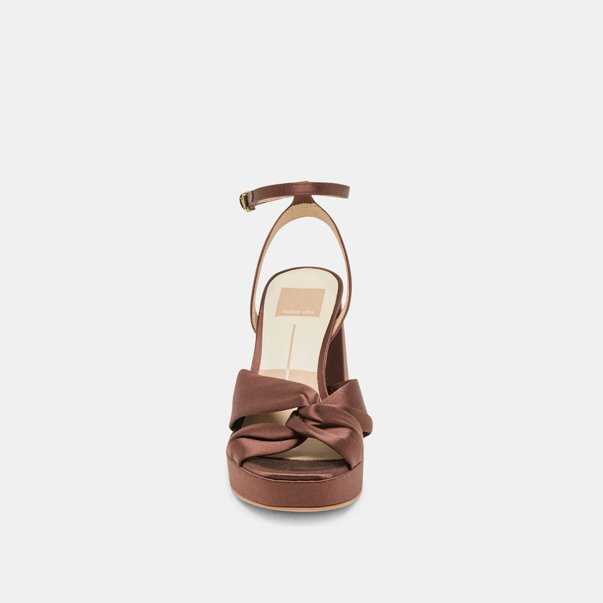 PARLO MID BROWN SATIN - Image 8