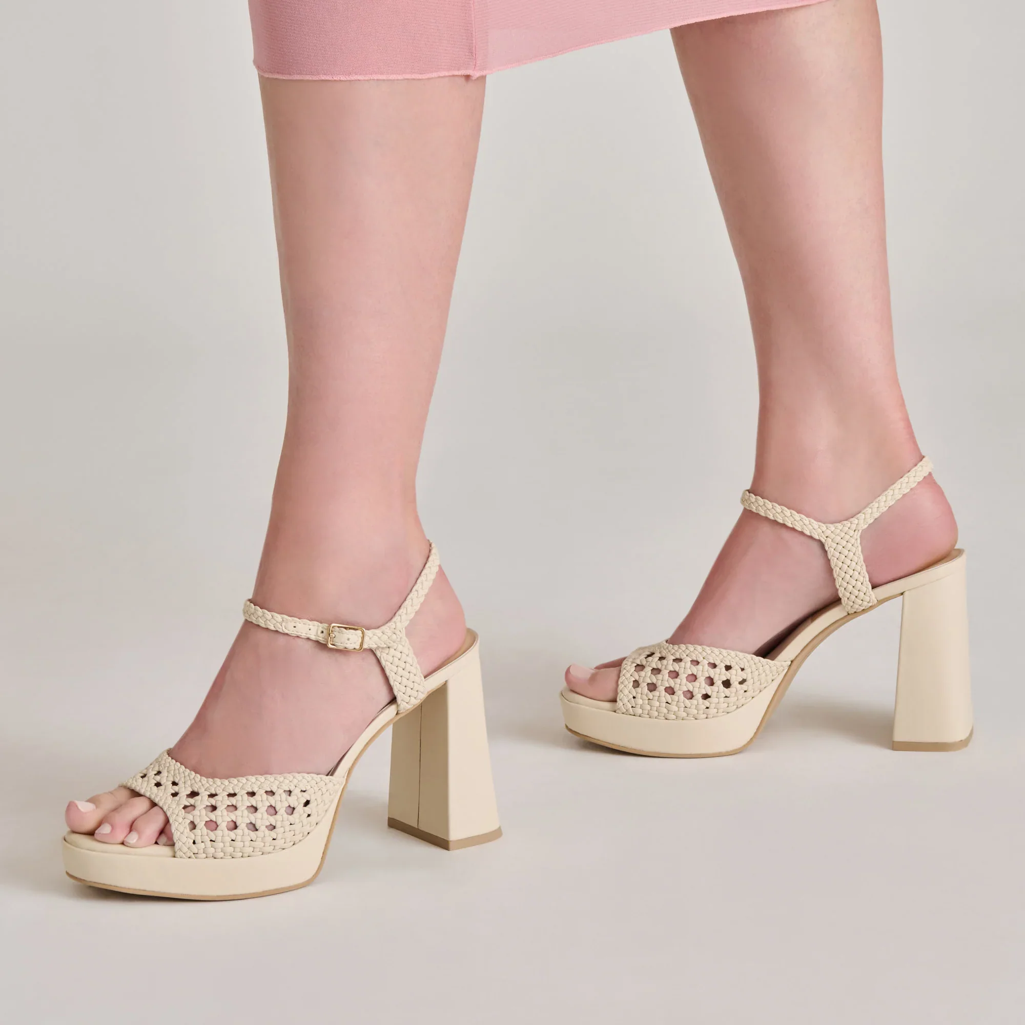 PEYTEN CREME WOVEN RAFFIA - Image 4