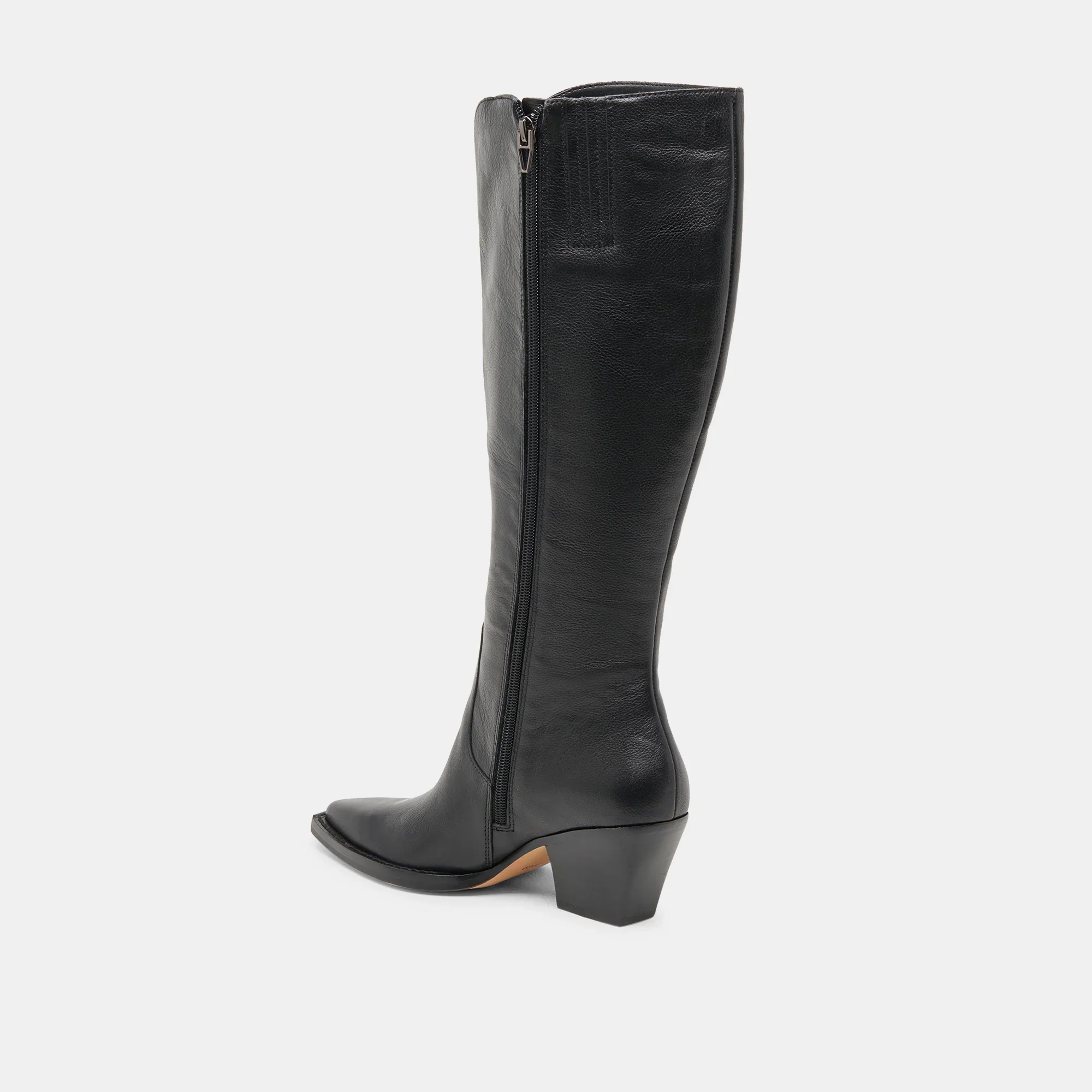 RAJ EXTRA WIDE CALF BLACK LEATHER - Image 11