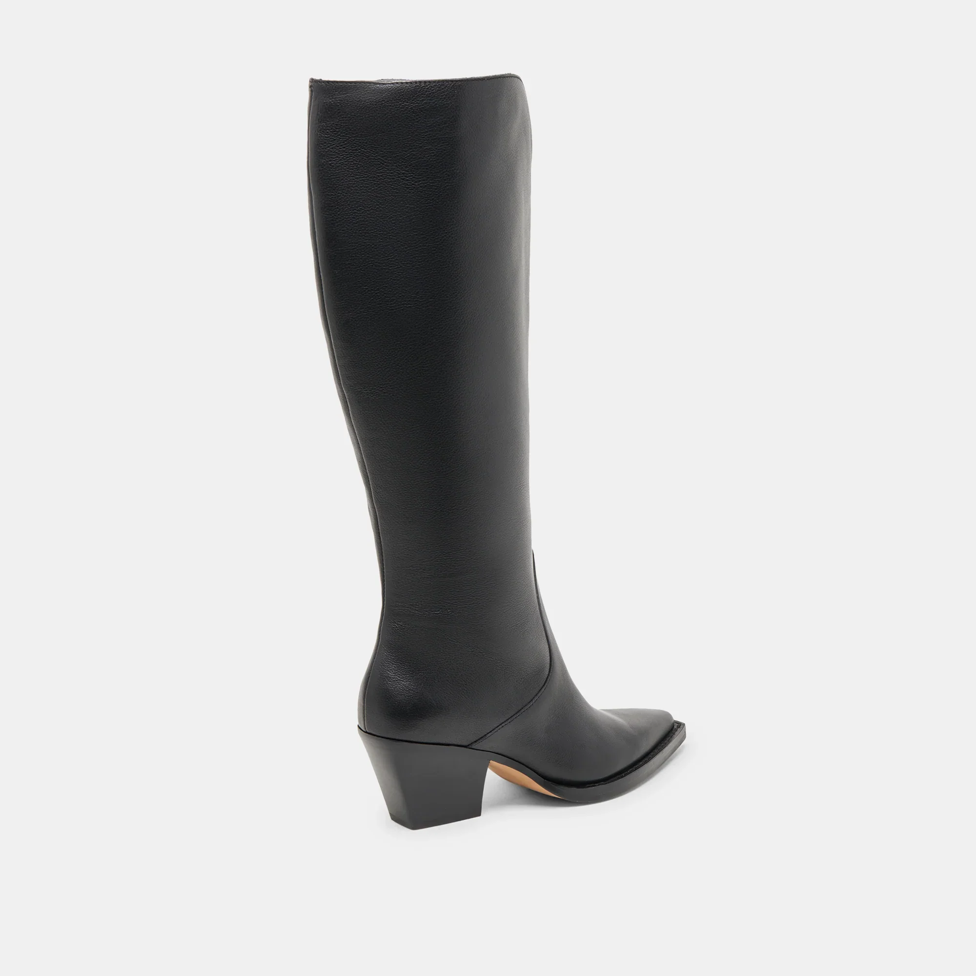 RAJ EXTRA WIDE CALF BLACK LEATHER - Image 9