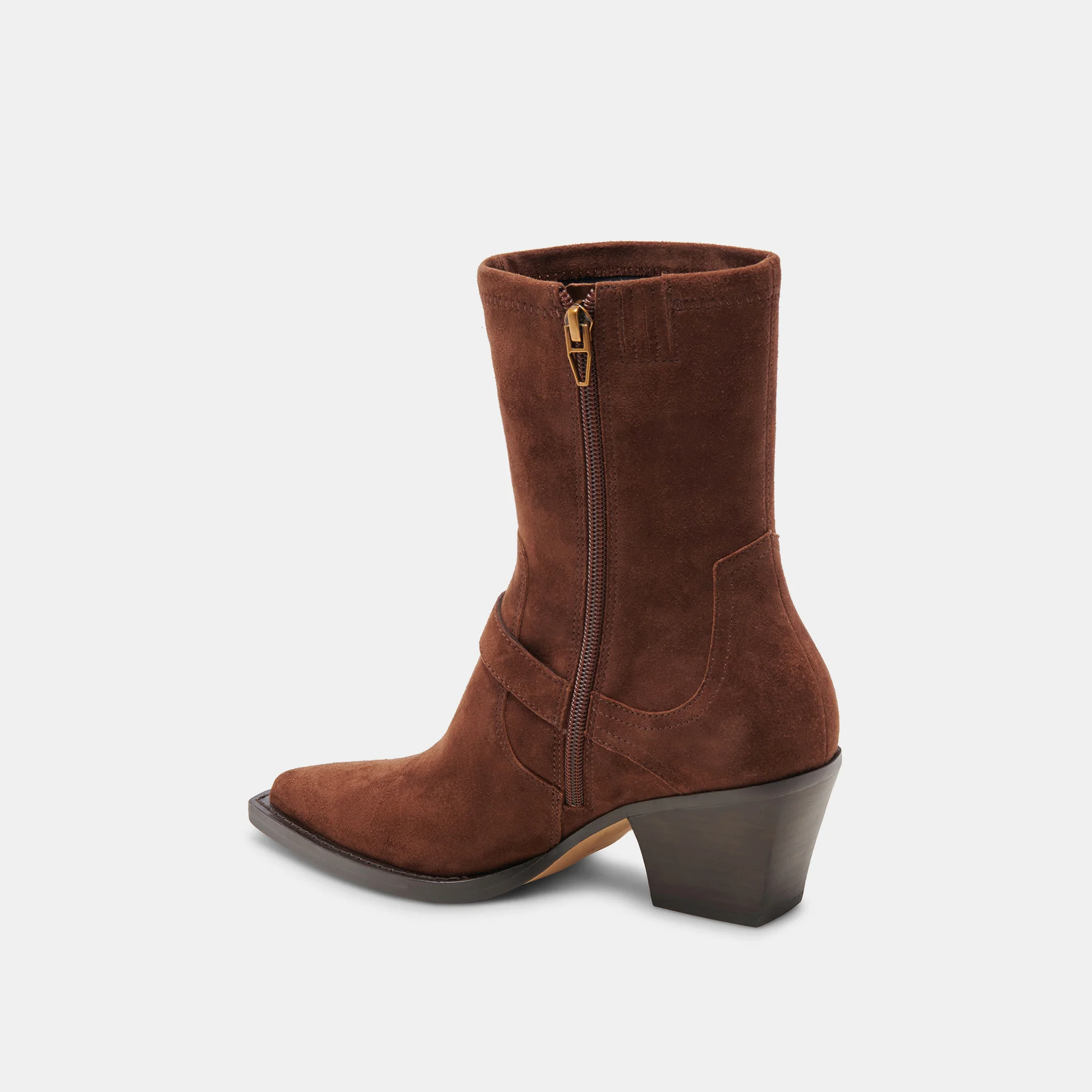RAVE DARK BROWN SUEDE - Image 5