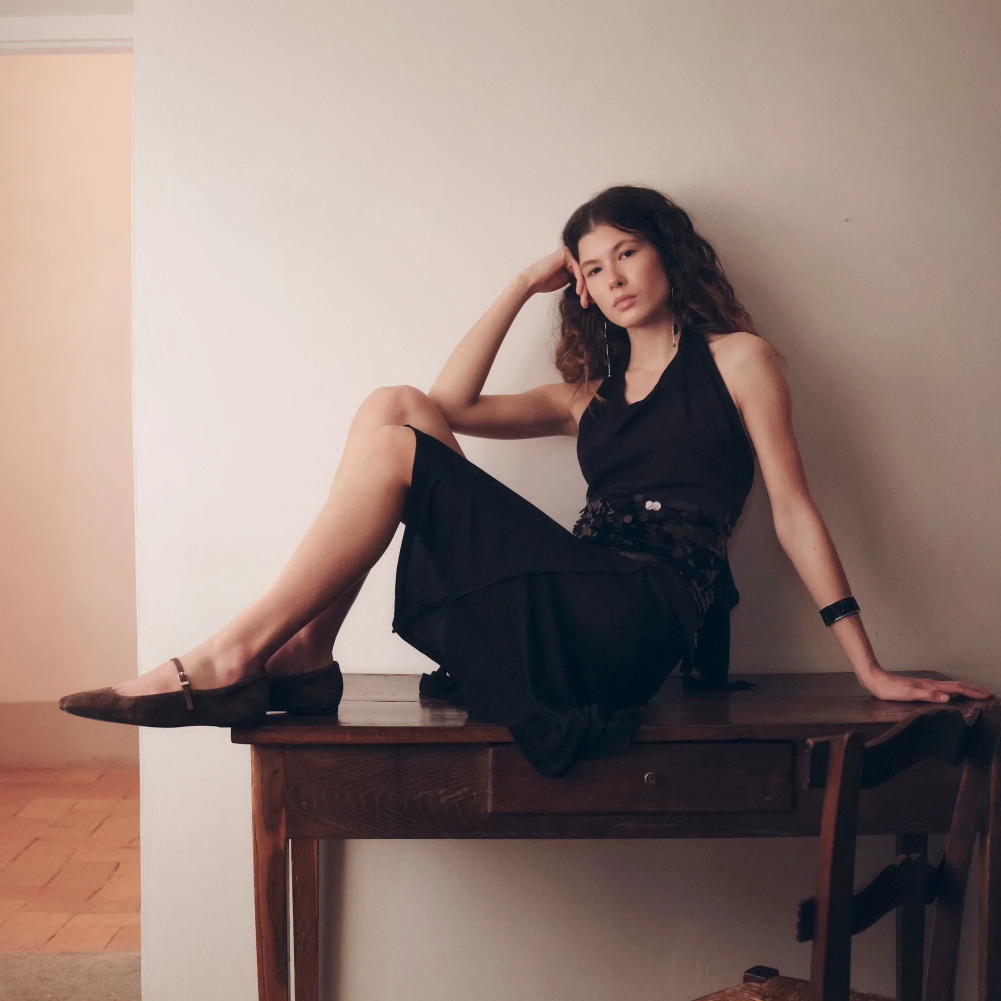 REYES DARK BROWN SUEDE - Image 8