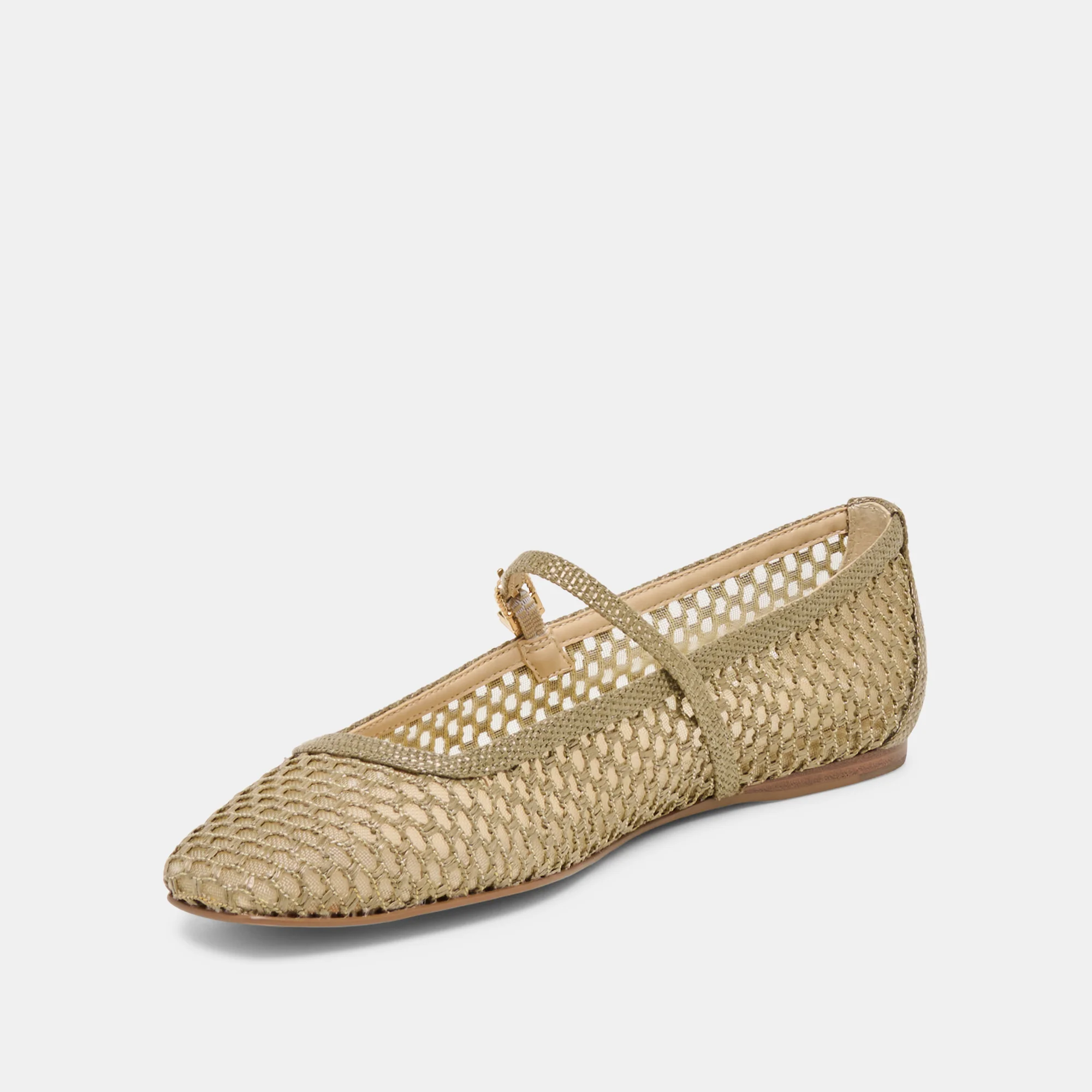 REYES OLIVE WOVEN RAFFIA - Image 4