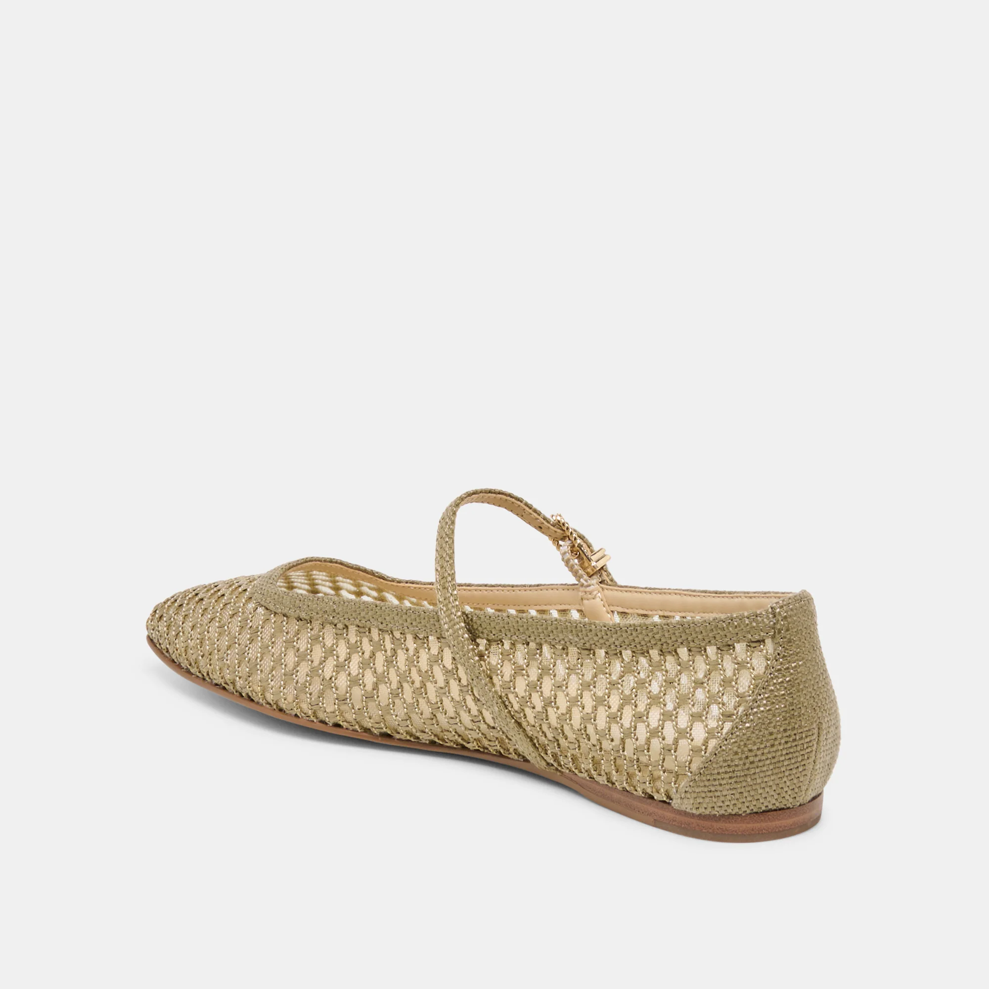 REYES OLIVE WOVEN RAFFIA - Image 5