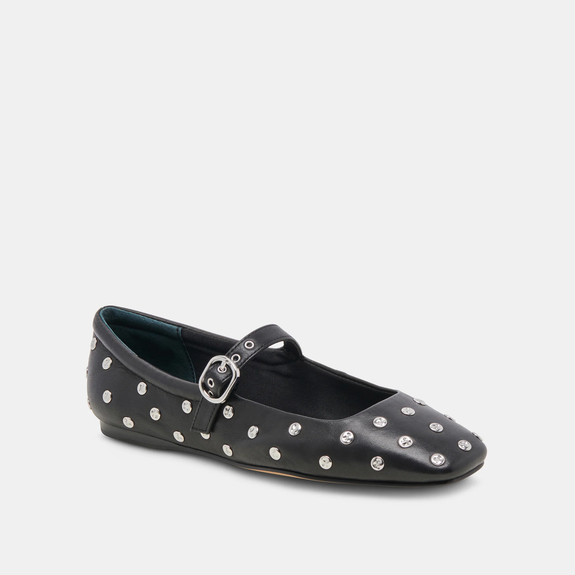 REYES STUD BLACK LEATHER - Image 3
