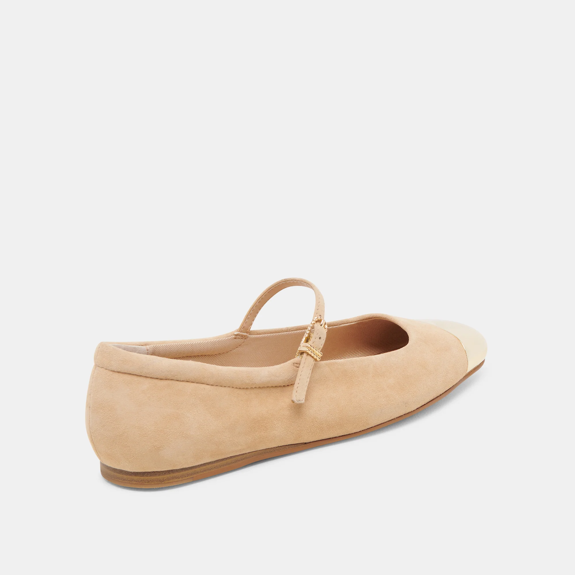 REYES TOE CAP TAN SUEDE - Image 3