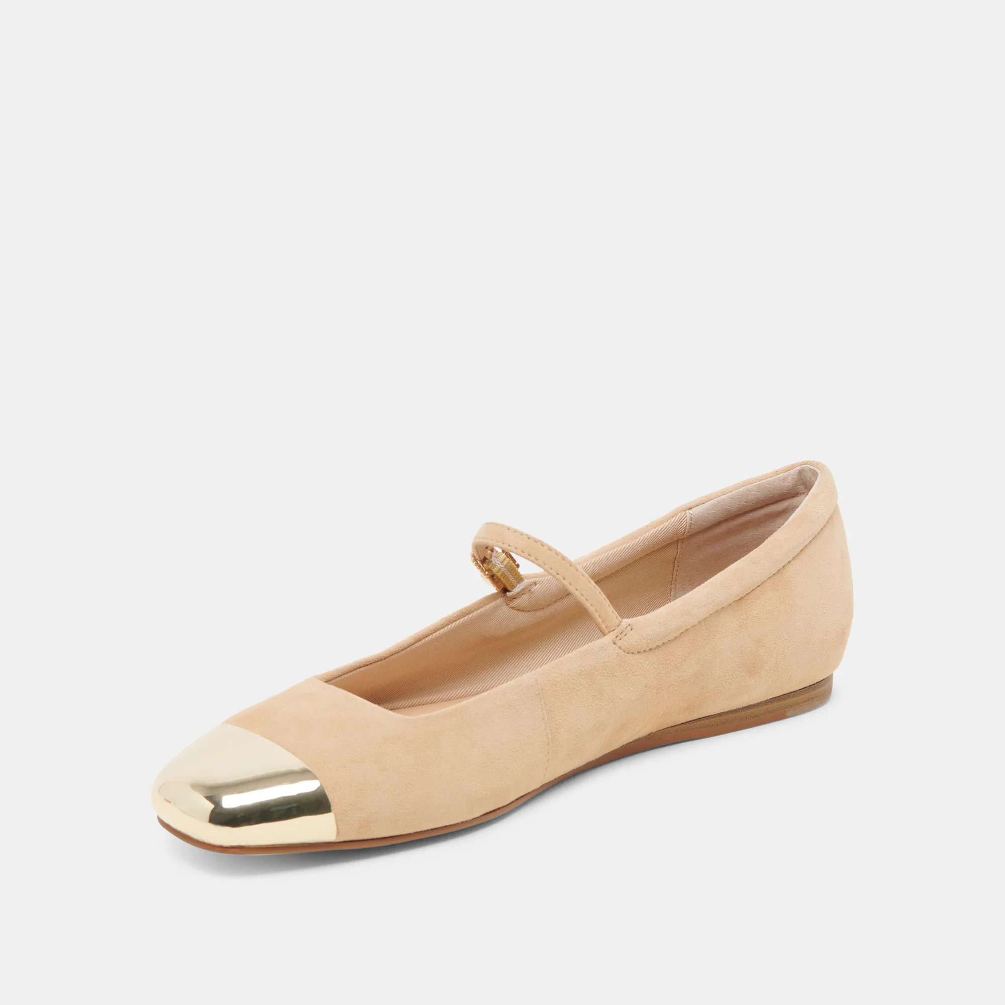REYES TOE CAP TAN SUEDE - Image 4