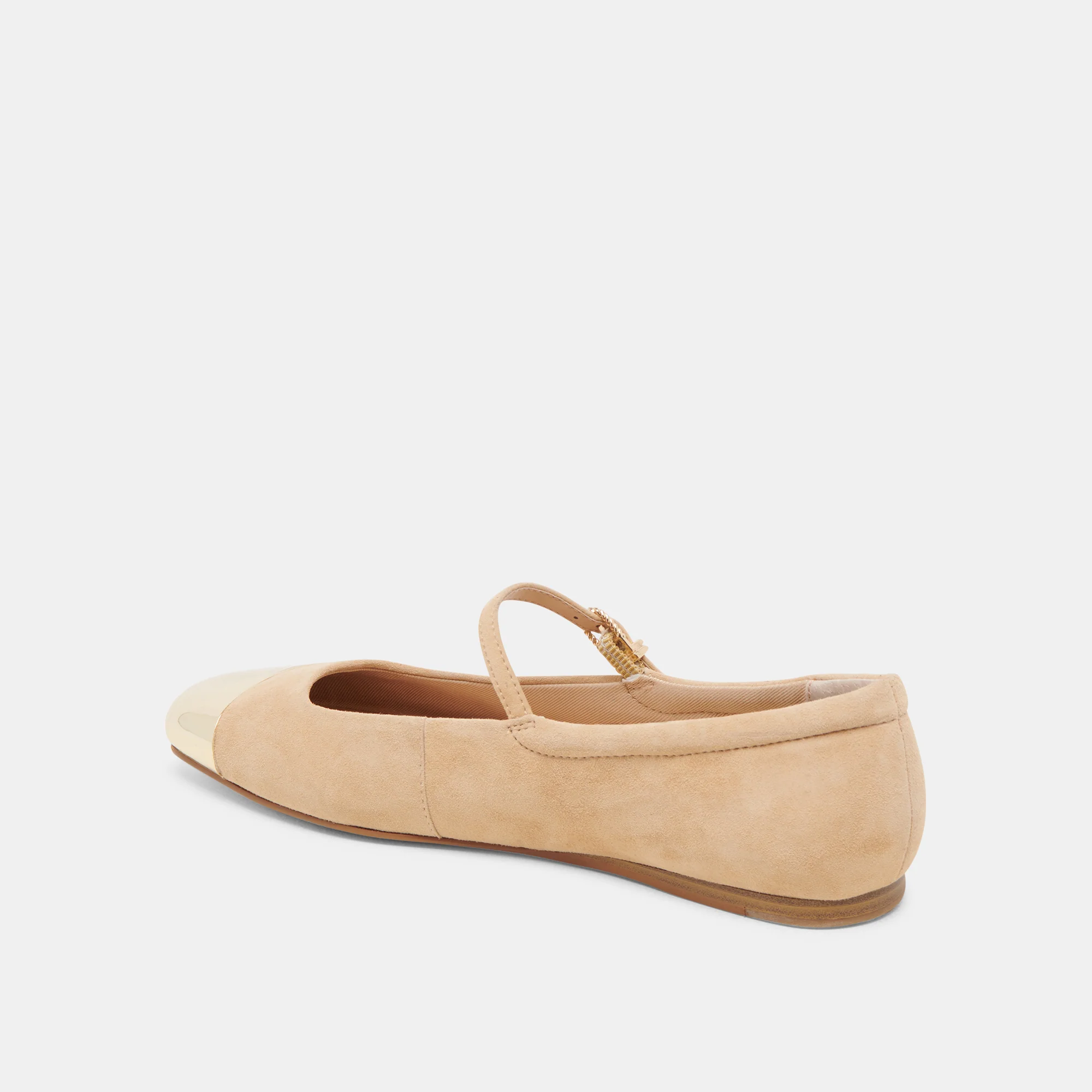 REYES TOE CAP TAN SUEDE - Image 5