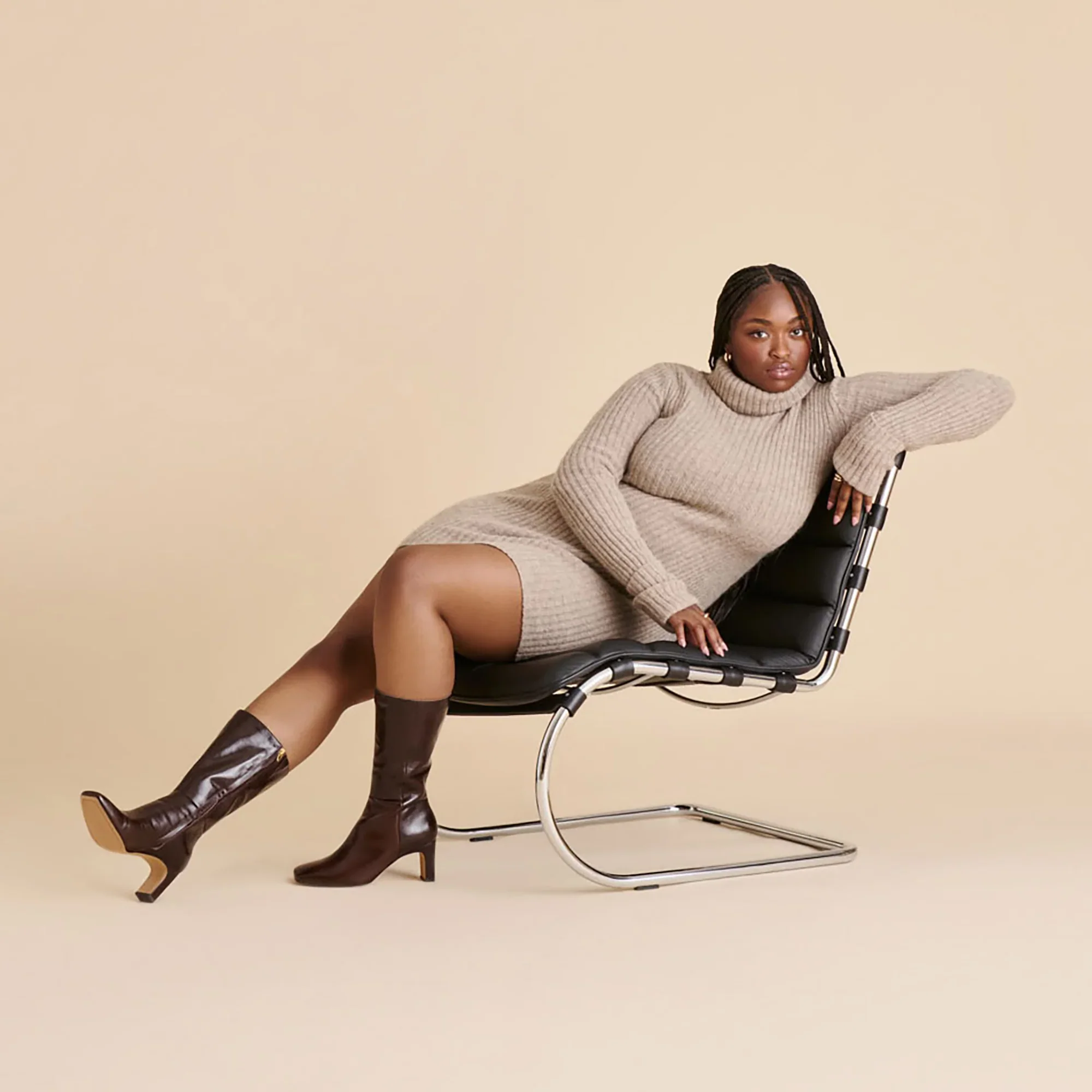 RIGGS WIDE CALF CHOCOLATE LEATHER - Image 2