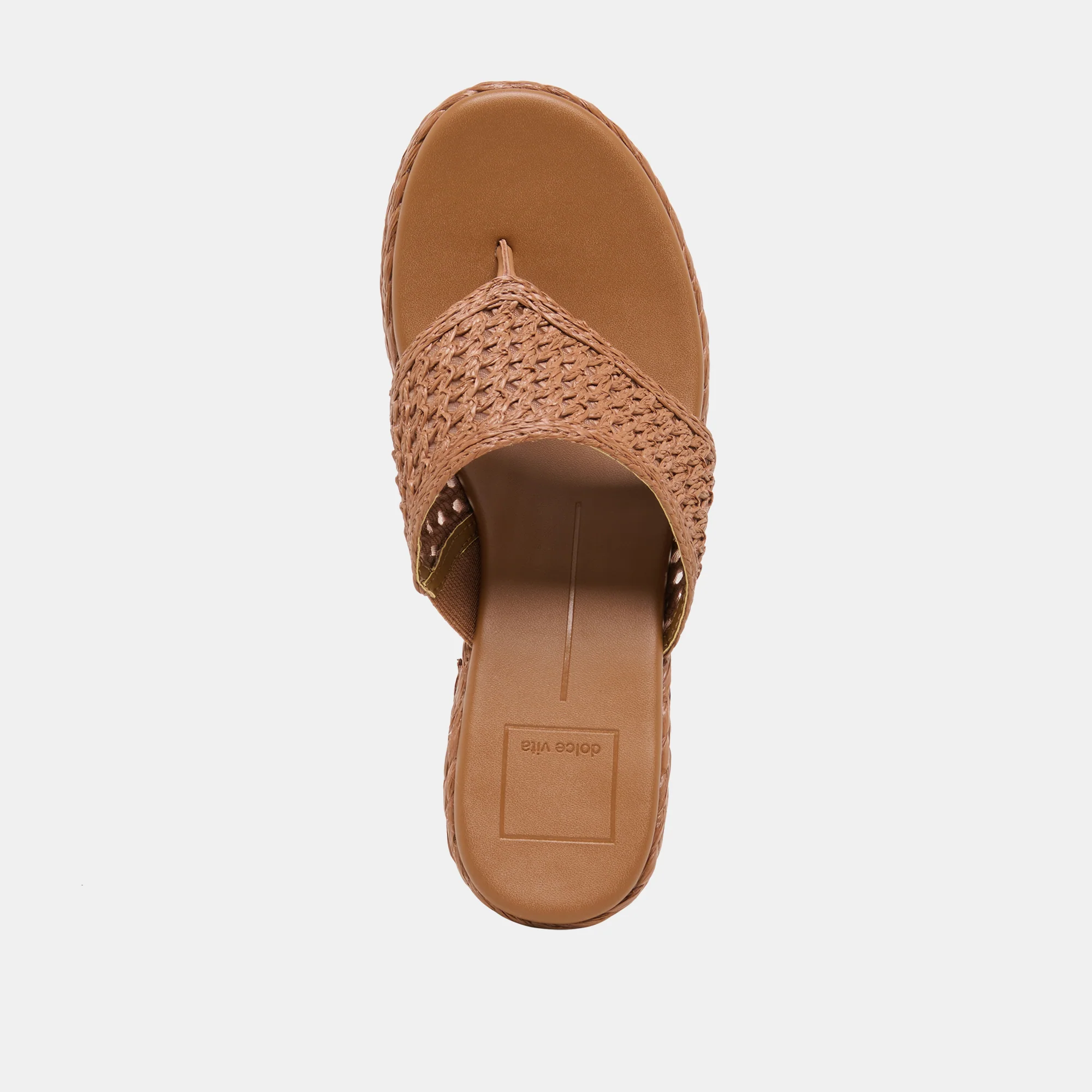 RIPPLE MID BROWN RAFFIA - Image 8