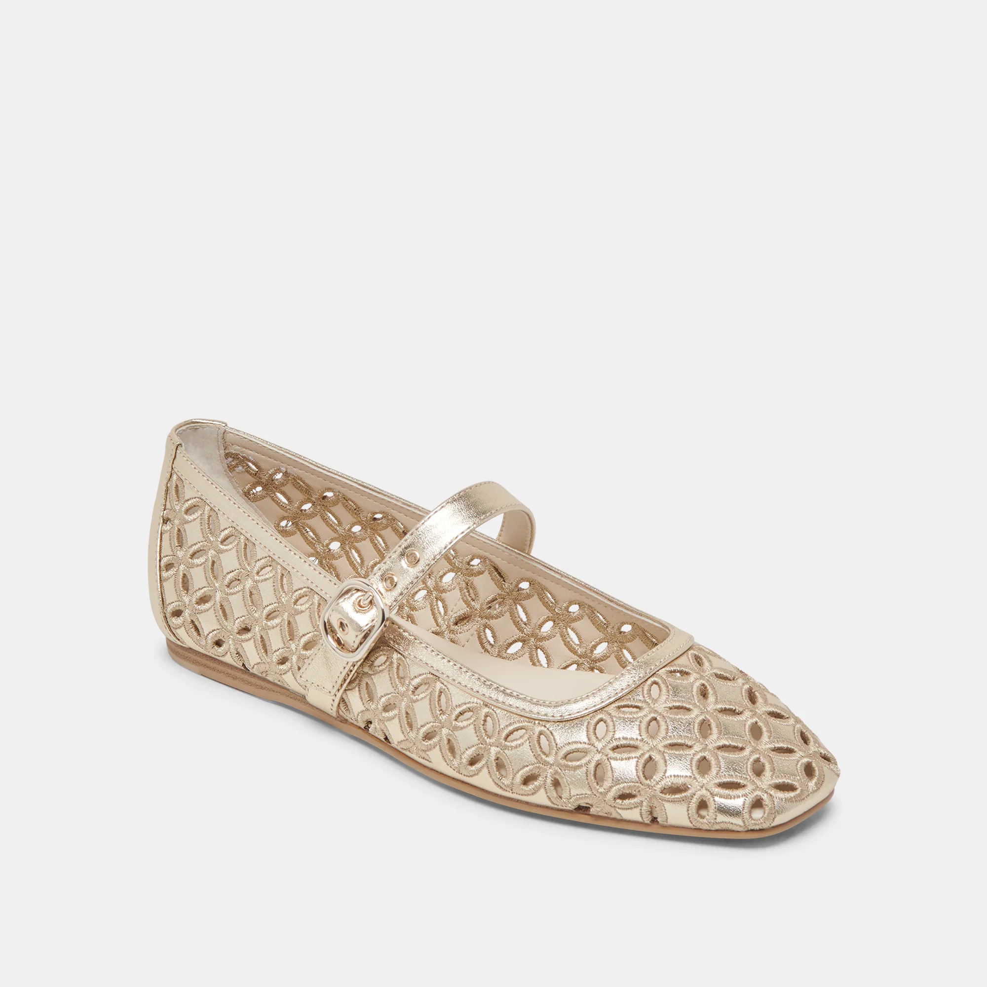 RODNI EYELET PERF PLATINUM LEATHER - Image 2
