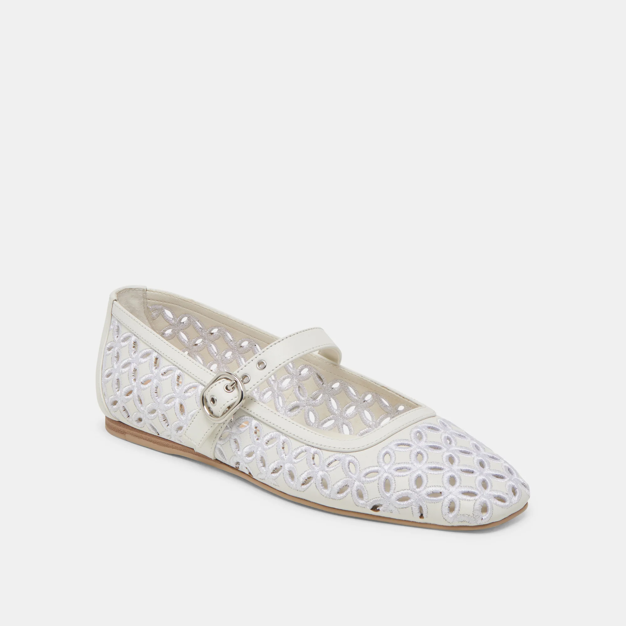 RODNI EYELET PERF TRUE WHITE LEATHER - Image 4