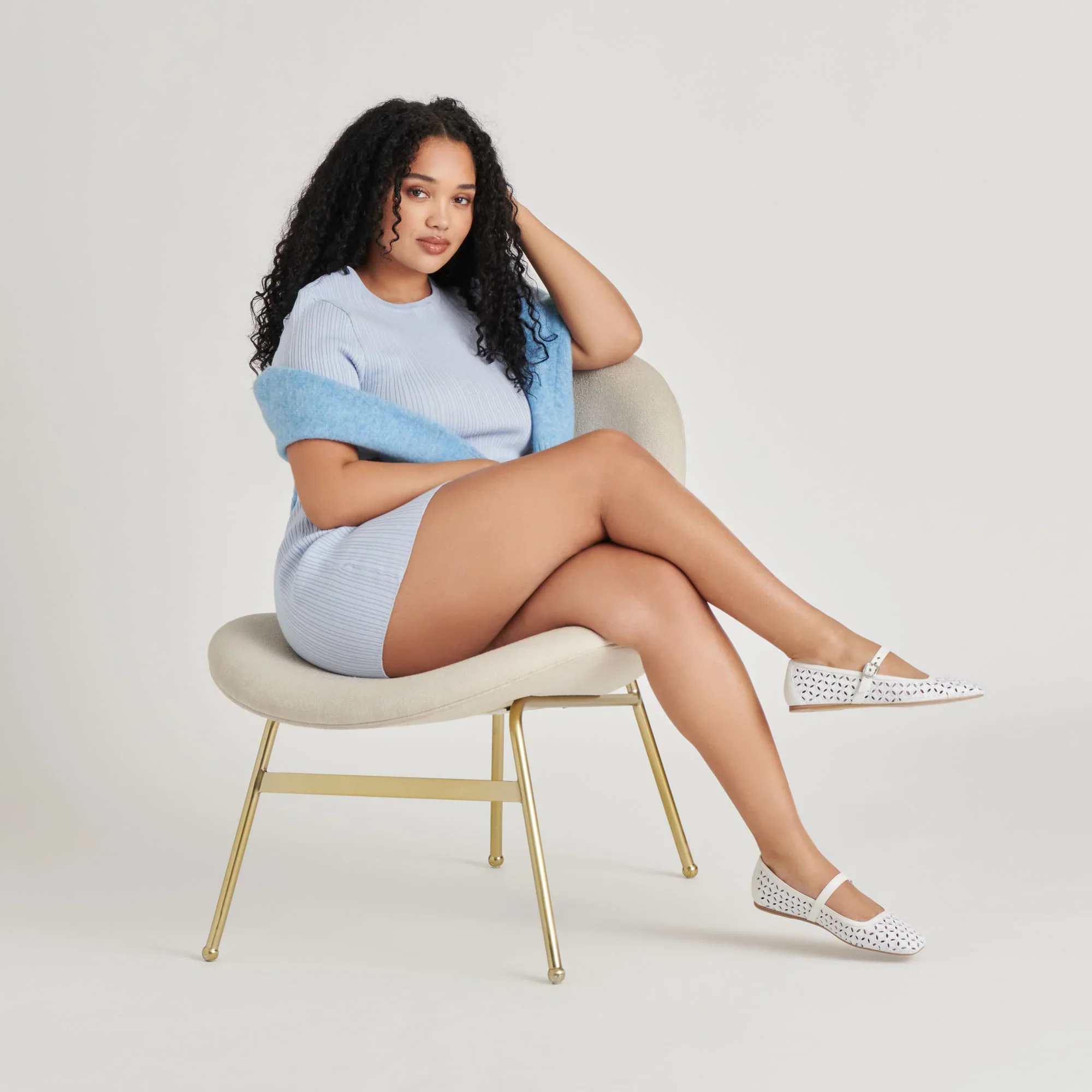 RODNI EYELET PERF TRUE WHITE LEATHER - Image 7