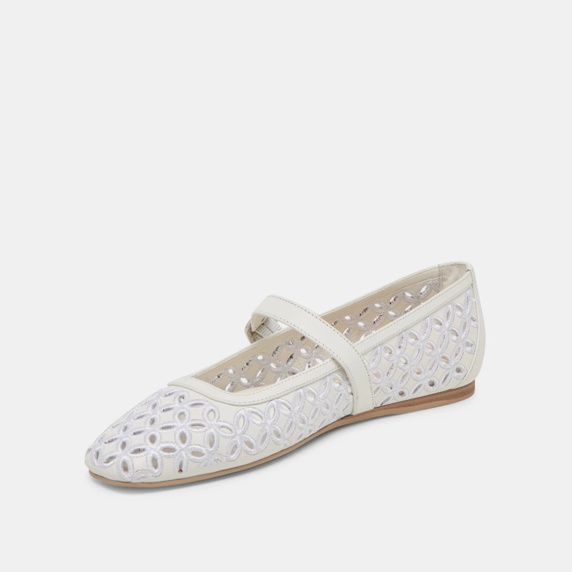 RODNI EYELET PERF TRUE WHITE LEATHER - Image 8