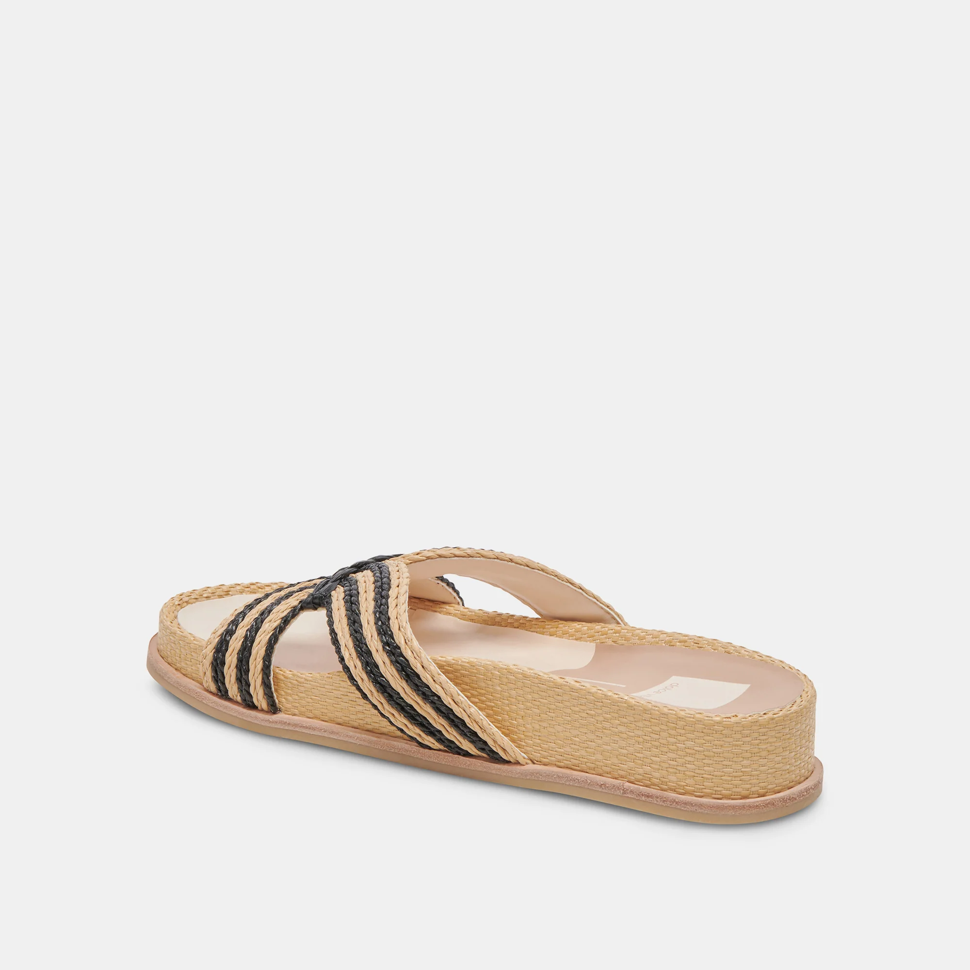 SELDA NATURAL/BLACK RAFFIA - Image 5