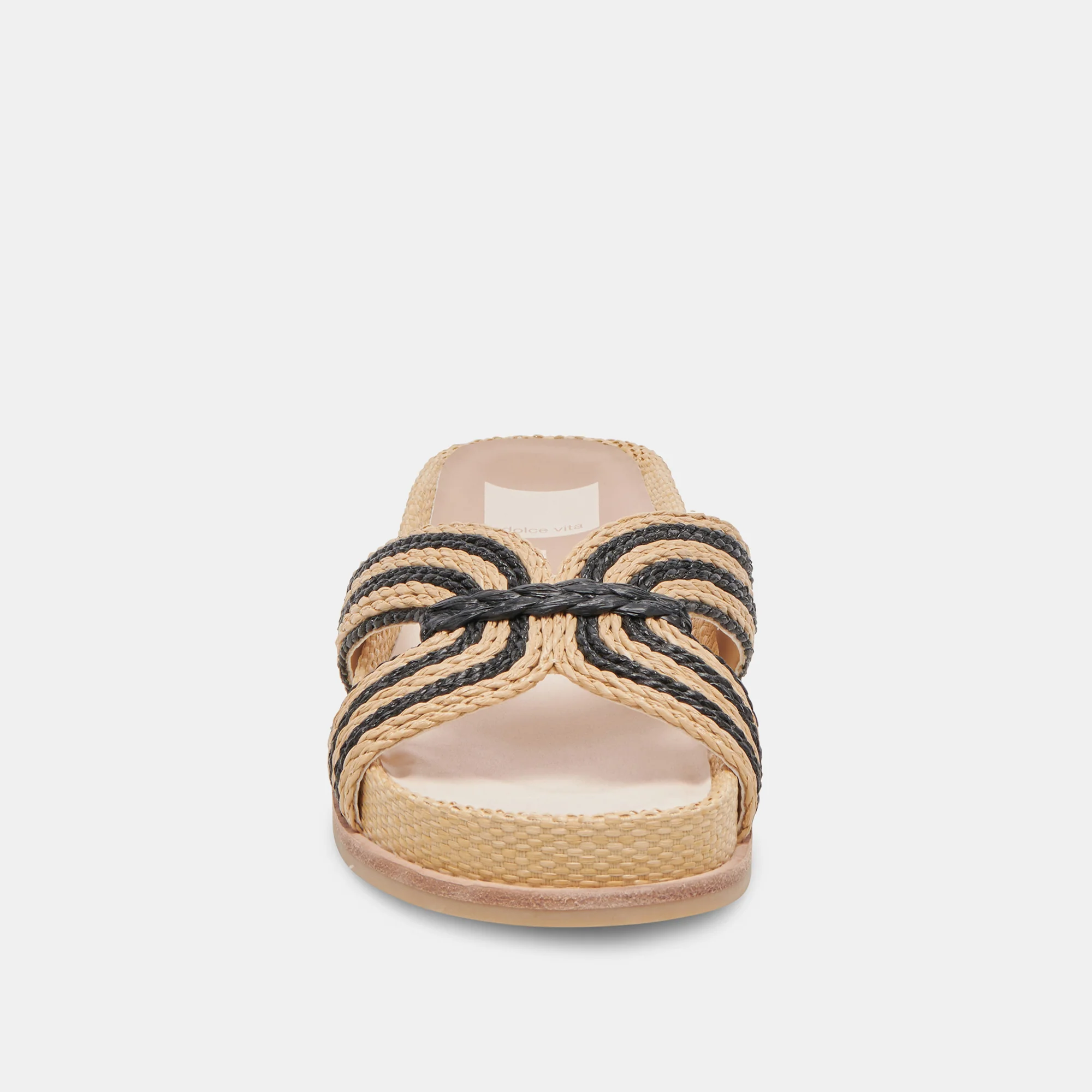 SELDA NATURAL/BLACK RAFFIA - Image 6