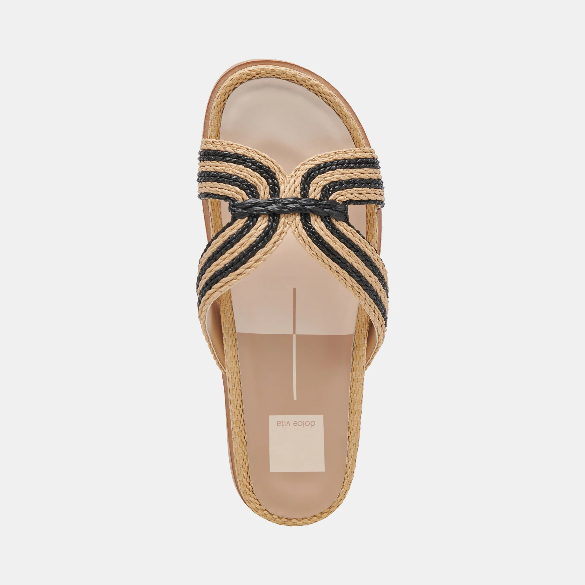 SELDA NATURAL/BLACK RAFFIA - Image 8
