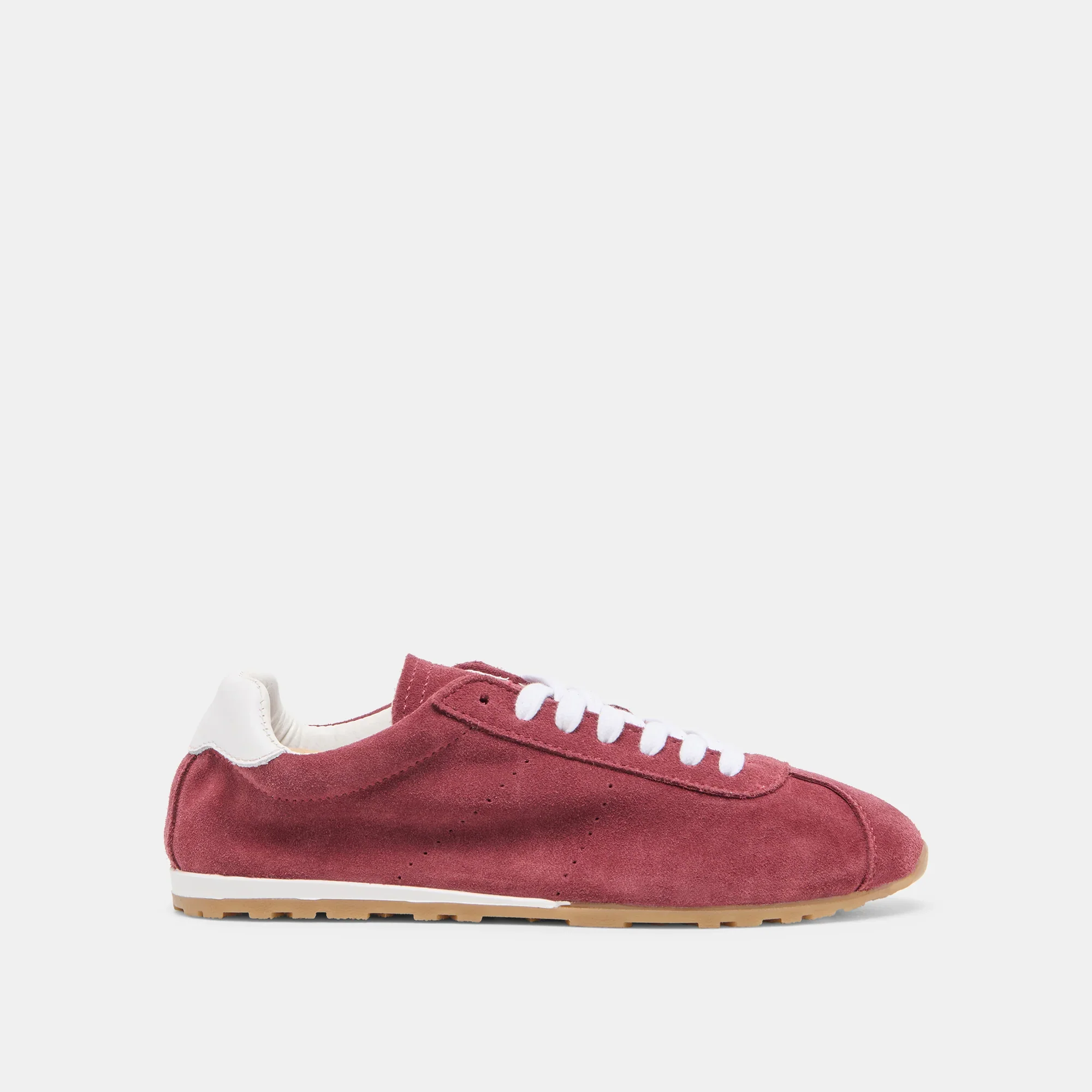 SERINA BURGUNDY SUEDE