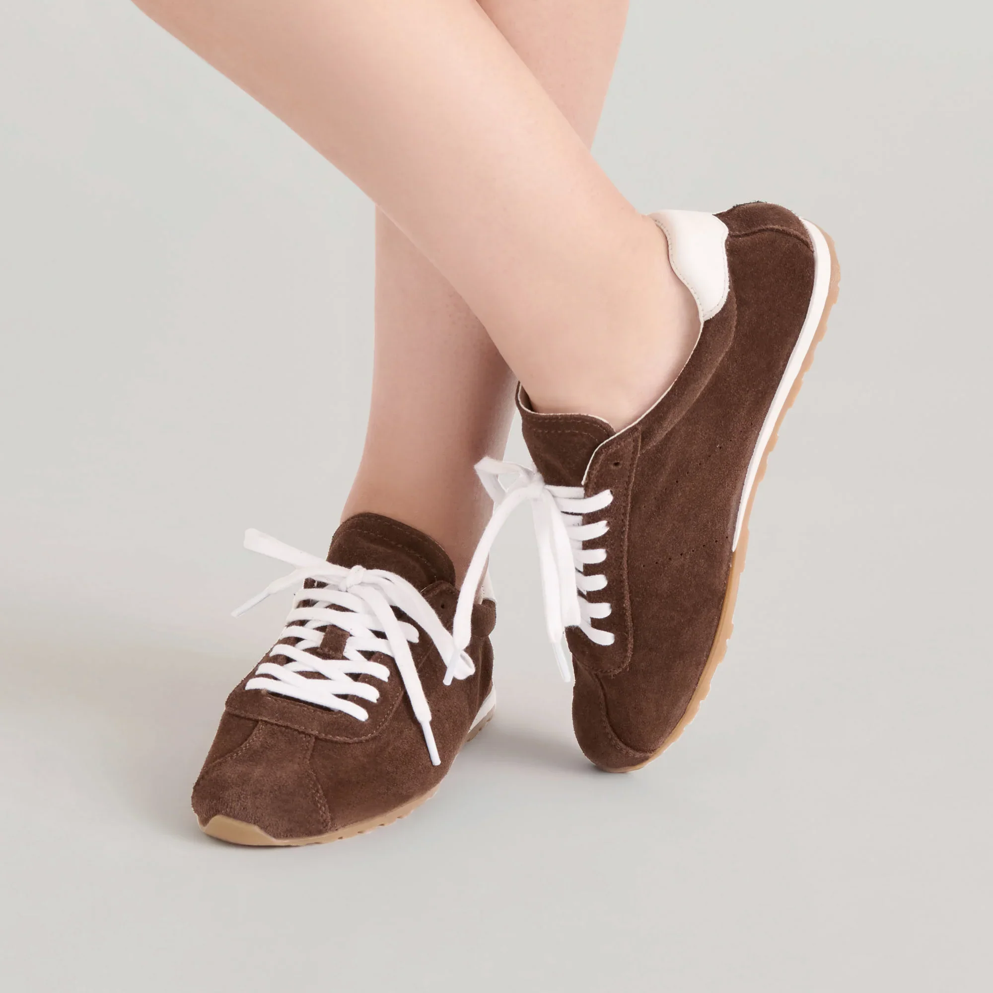 SERINA DARK BROWN SUEDE - Image 15