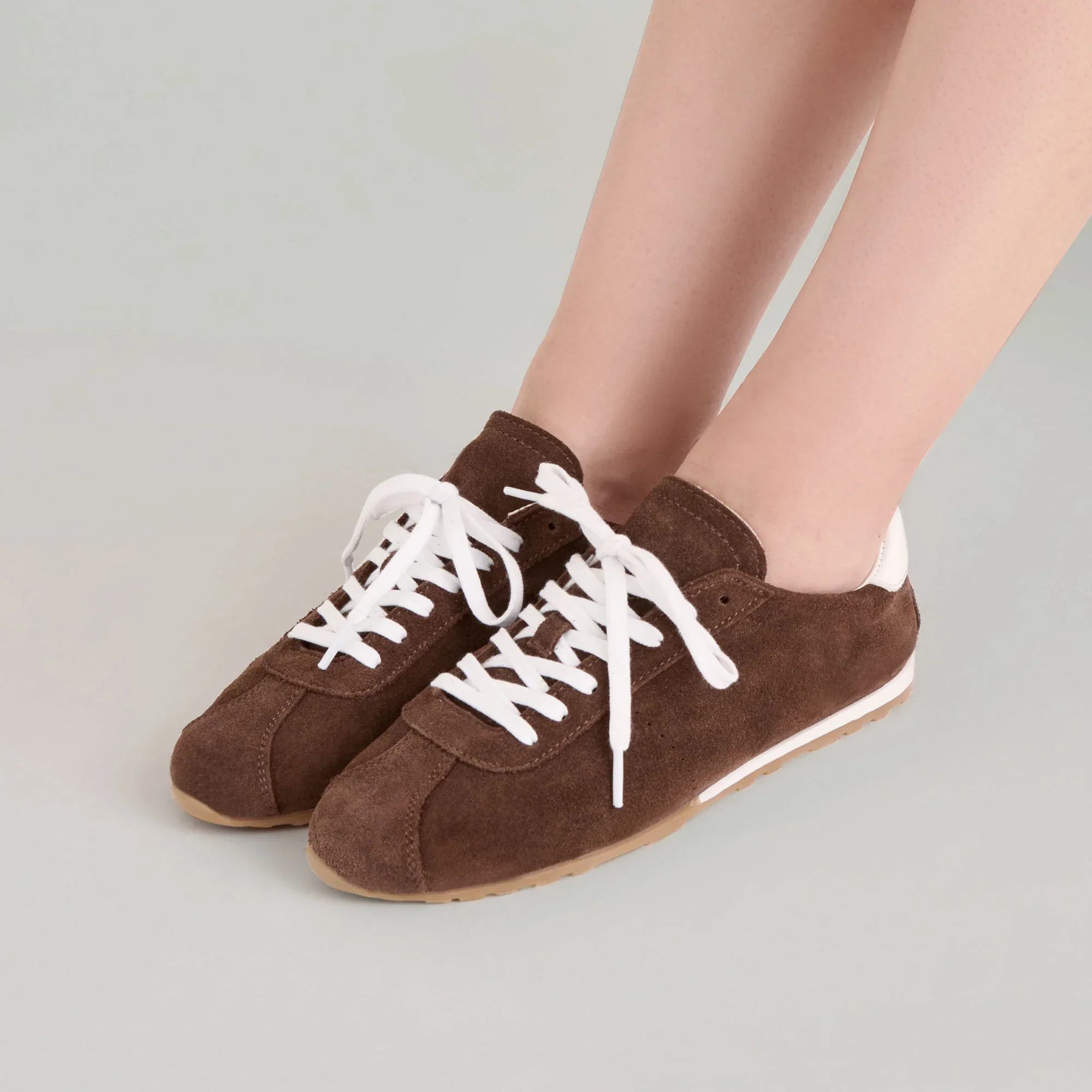 SERINA DARK BROWN SUEDE - Image 6