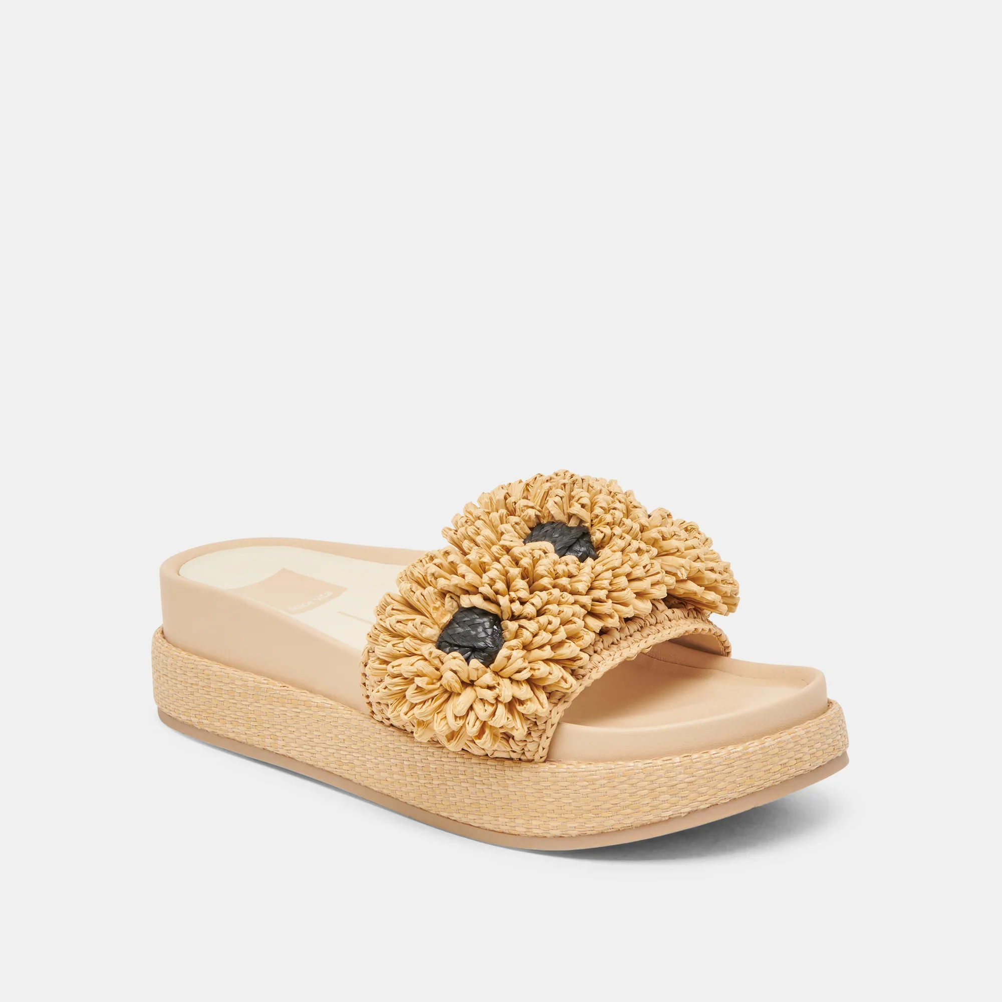 SIDONA FLOWER LT NATURAL RAFFIA - Image 2