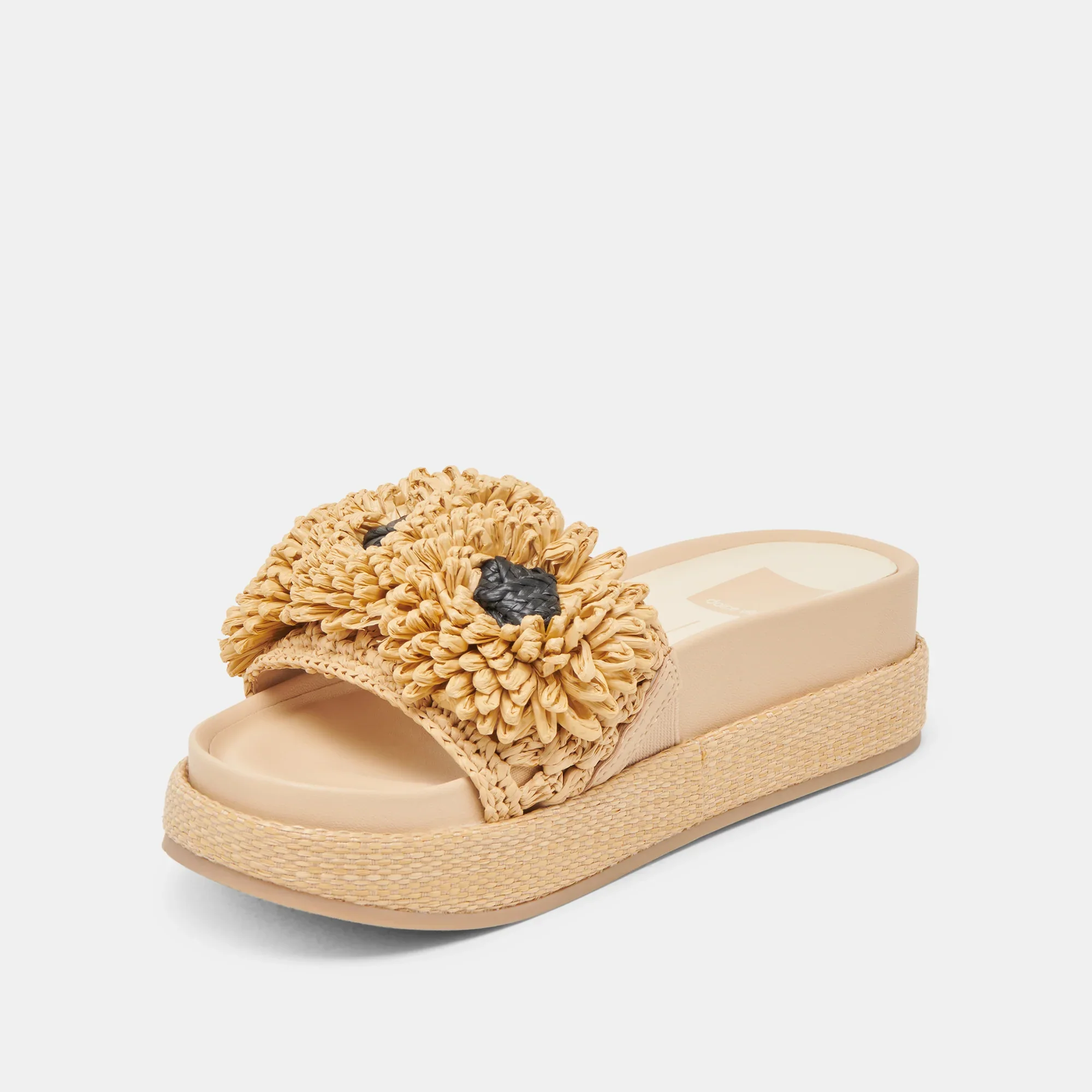 SIDONA FLOWER LT NATURAL RAFFIA - Image 4