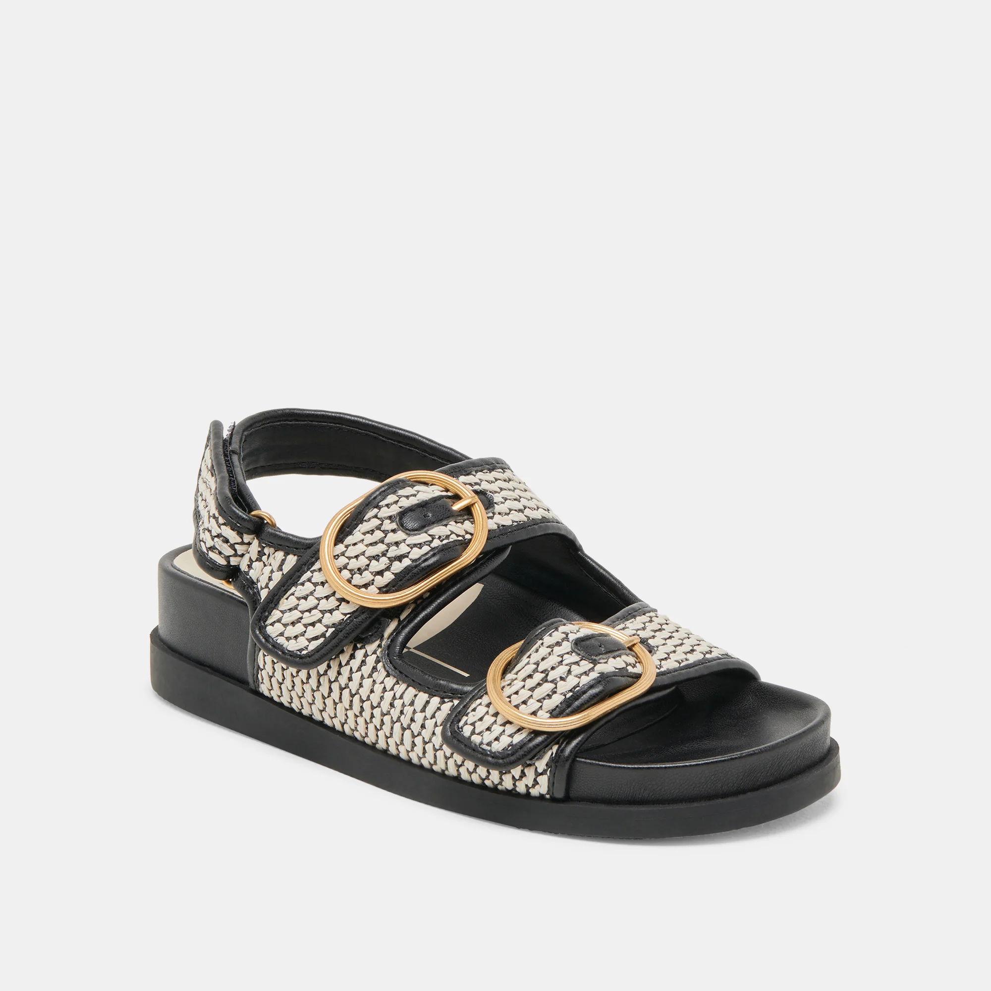 STARLA BLACK NATURAL RAFFIA - Image 2