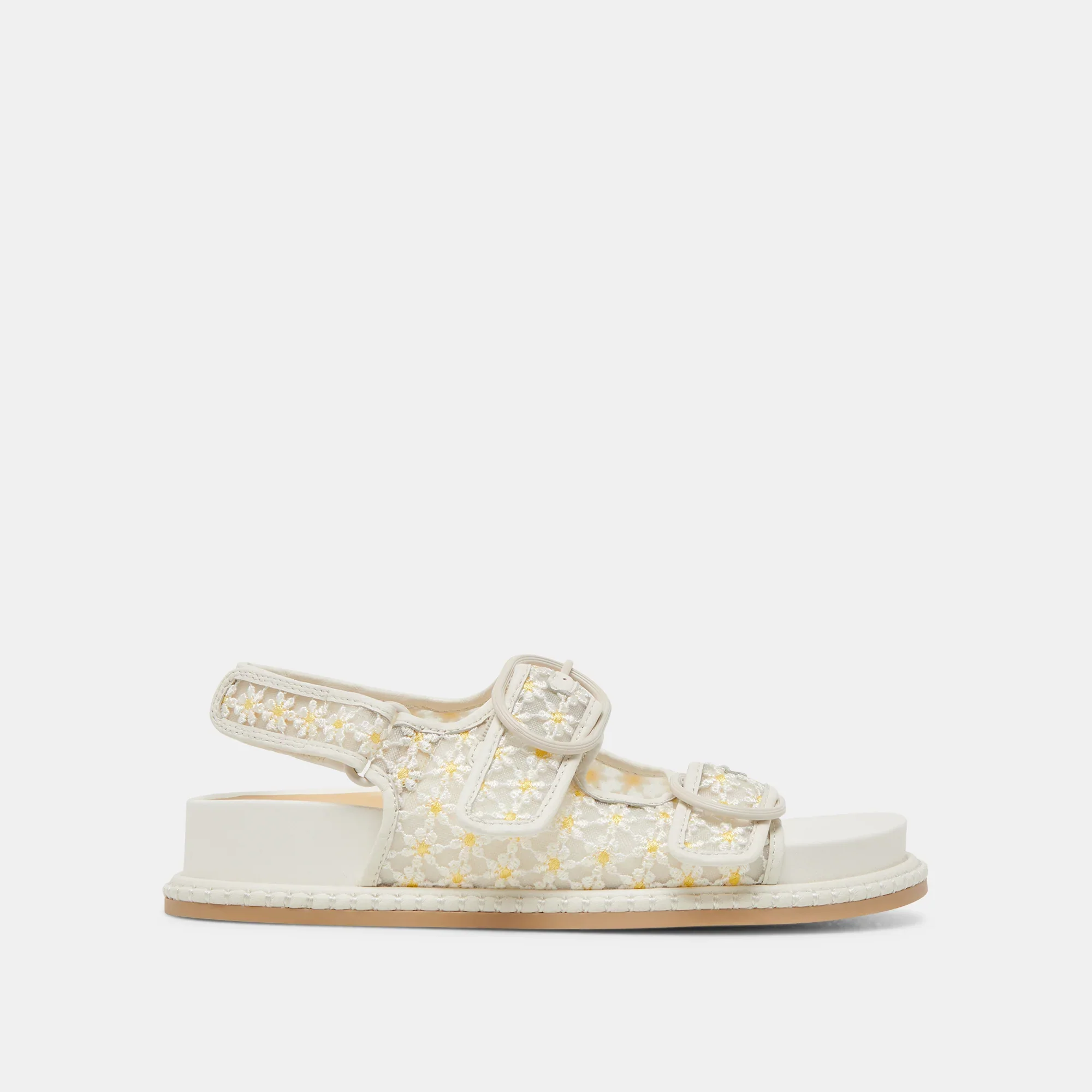 STUART FLORAL WHITE FLORAL MESH