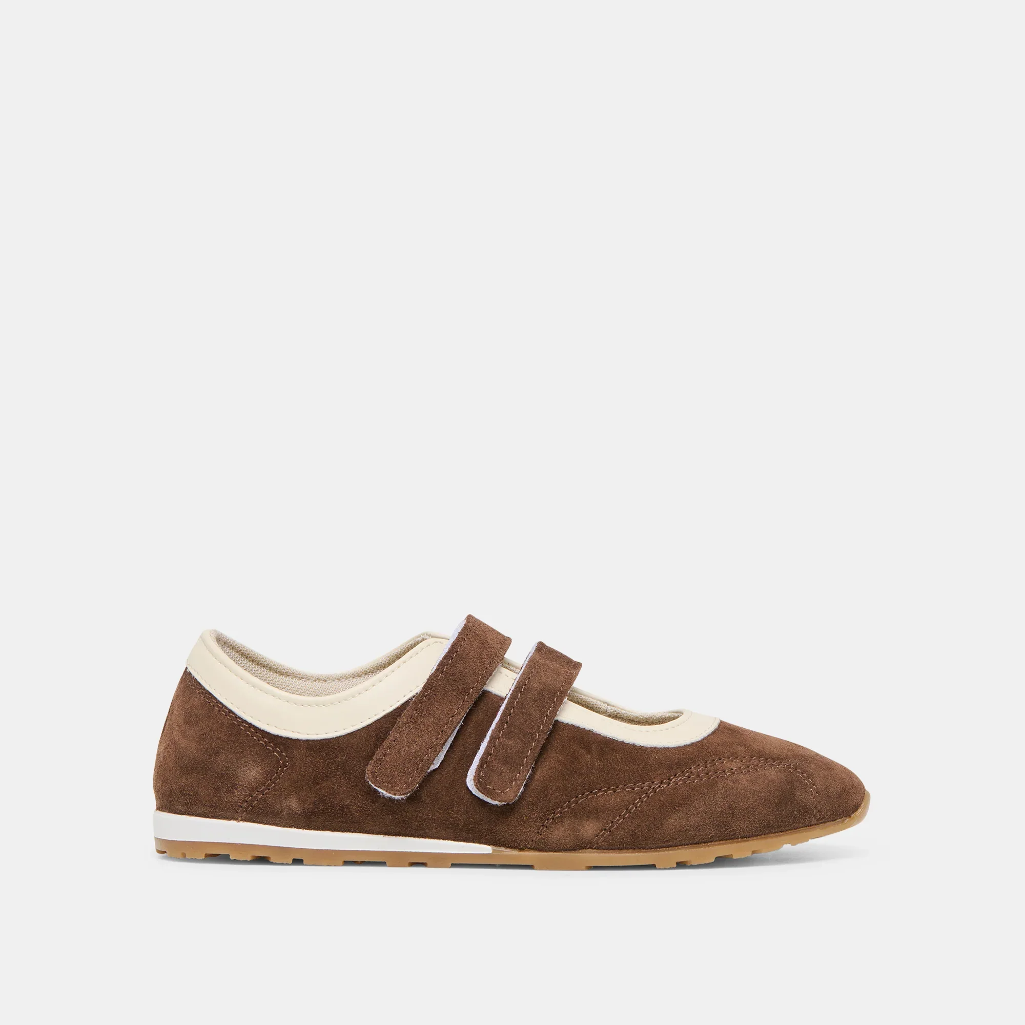 SWAN DARK BROWN SUEDE