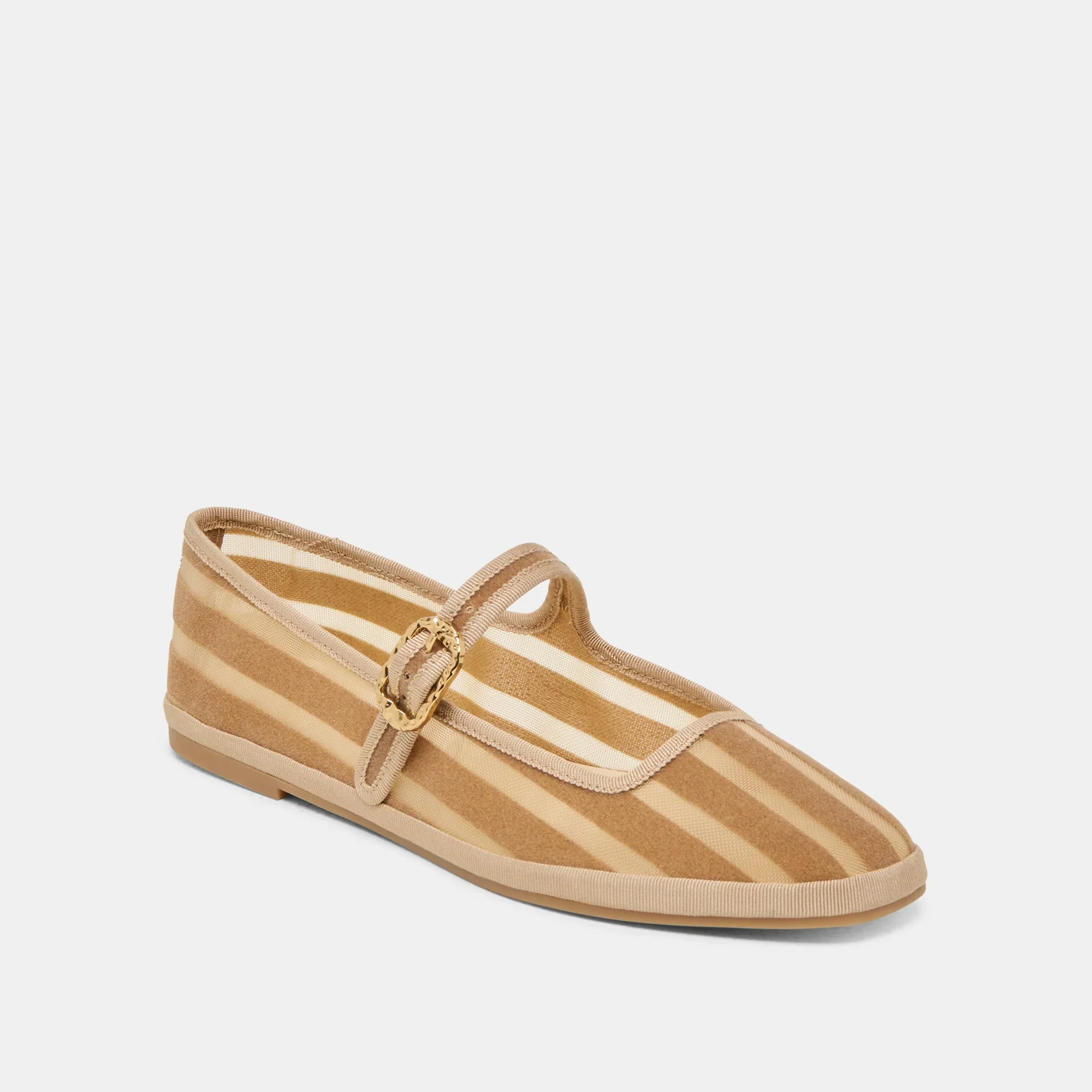 TAMEKA TAN STRIPE MESH - Image 3