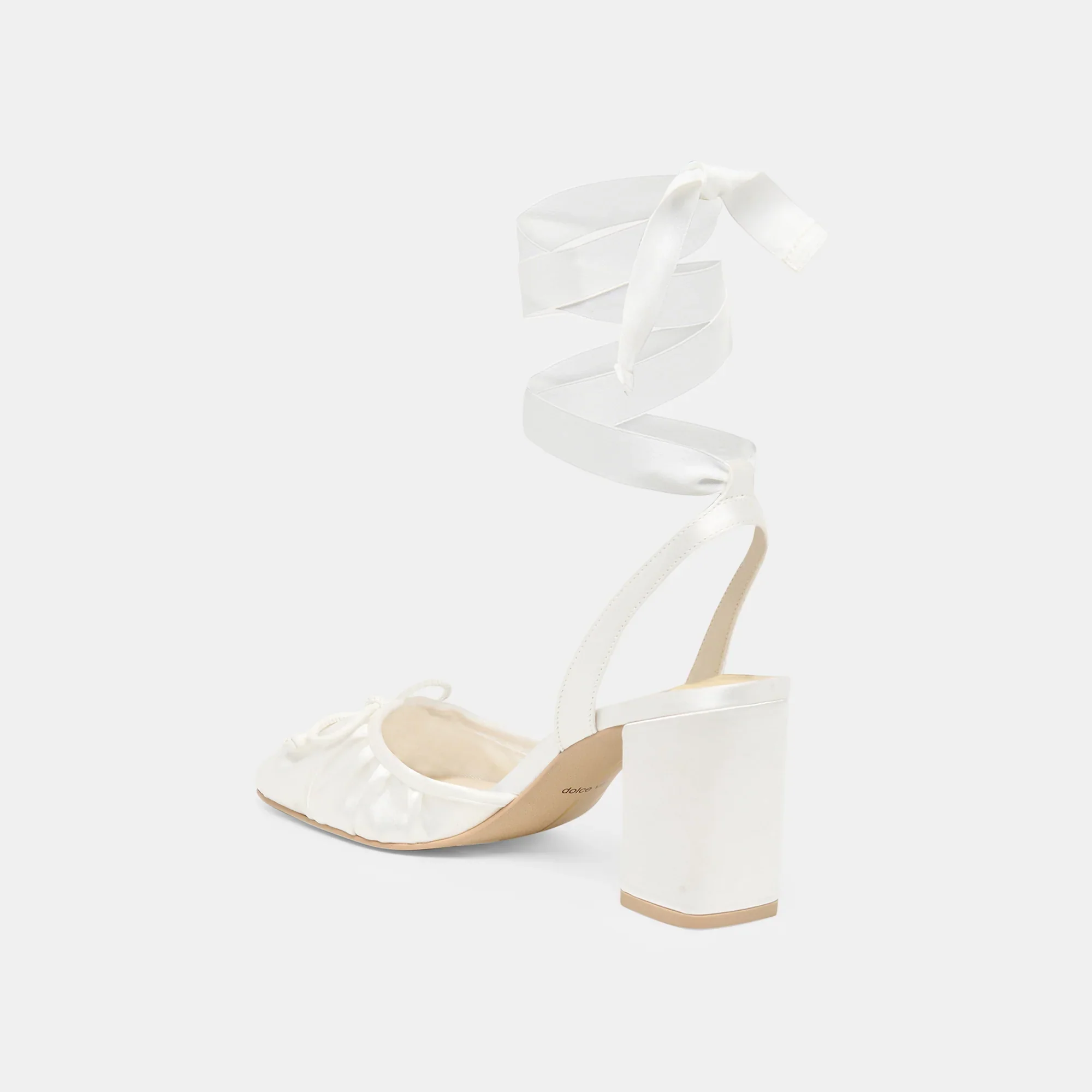 TISHA TRUE WHITE SATIN - Image 7