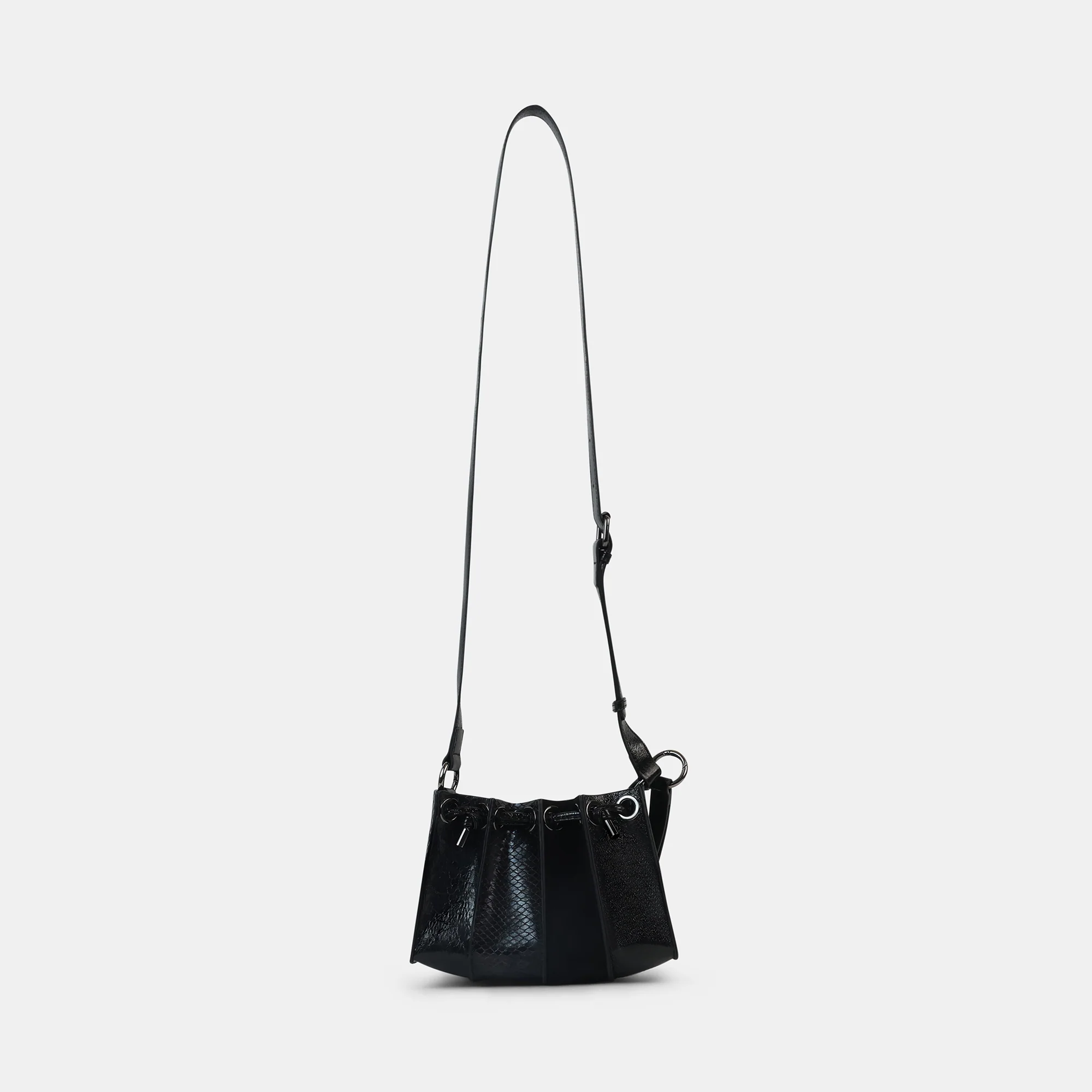 TONETTE BLACK LEATHER