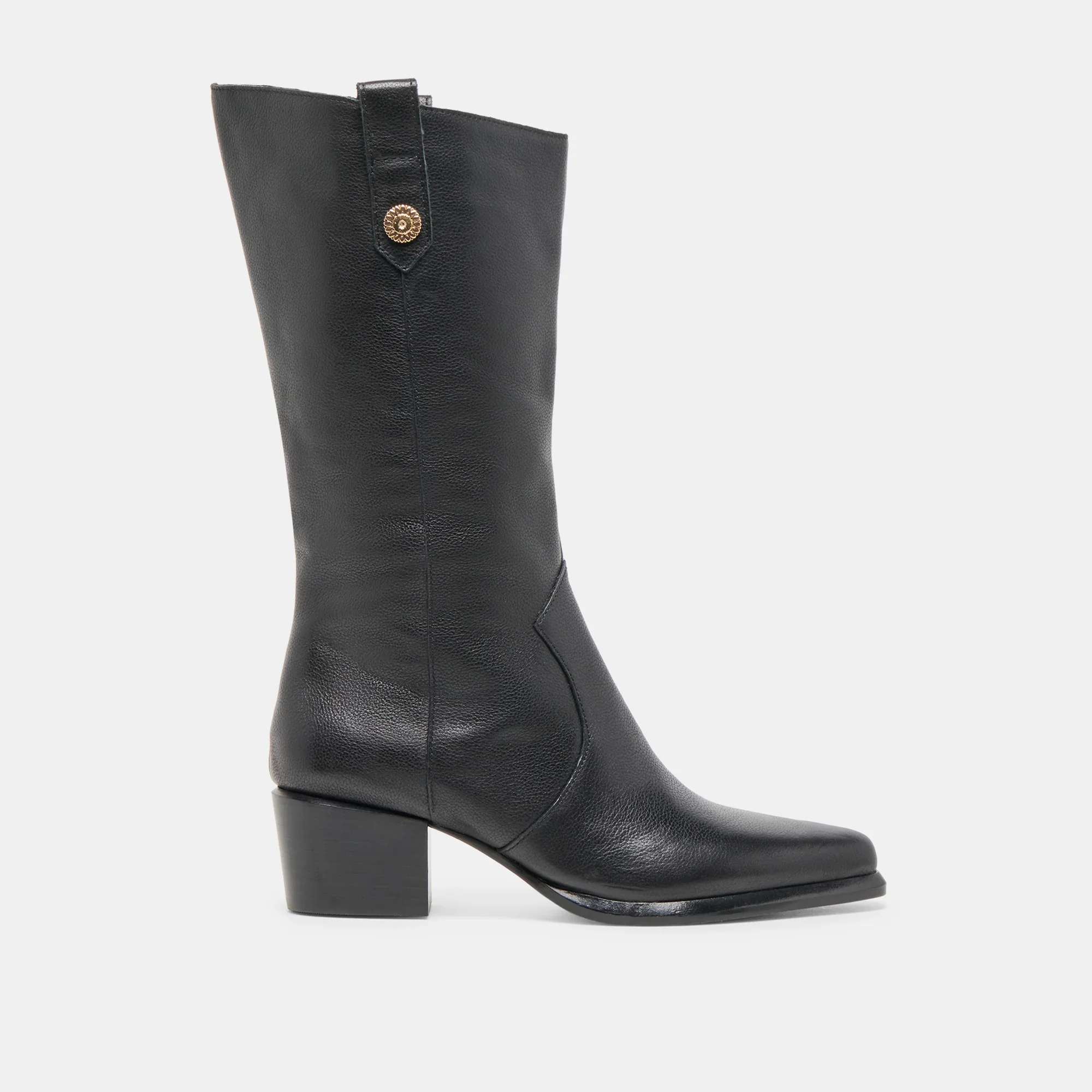 VERN BLACK LEATHER