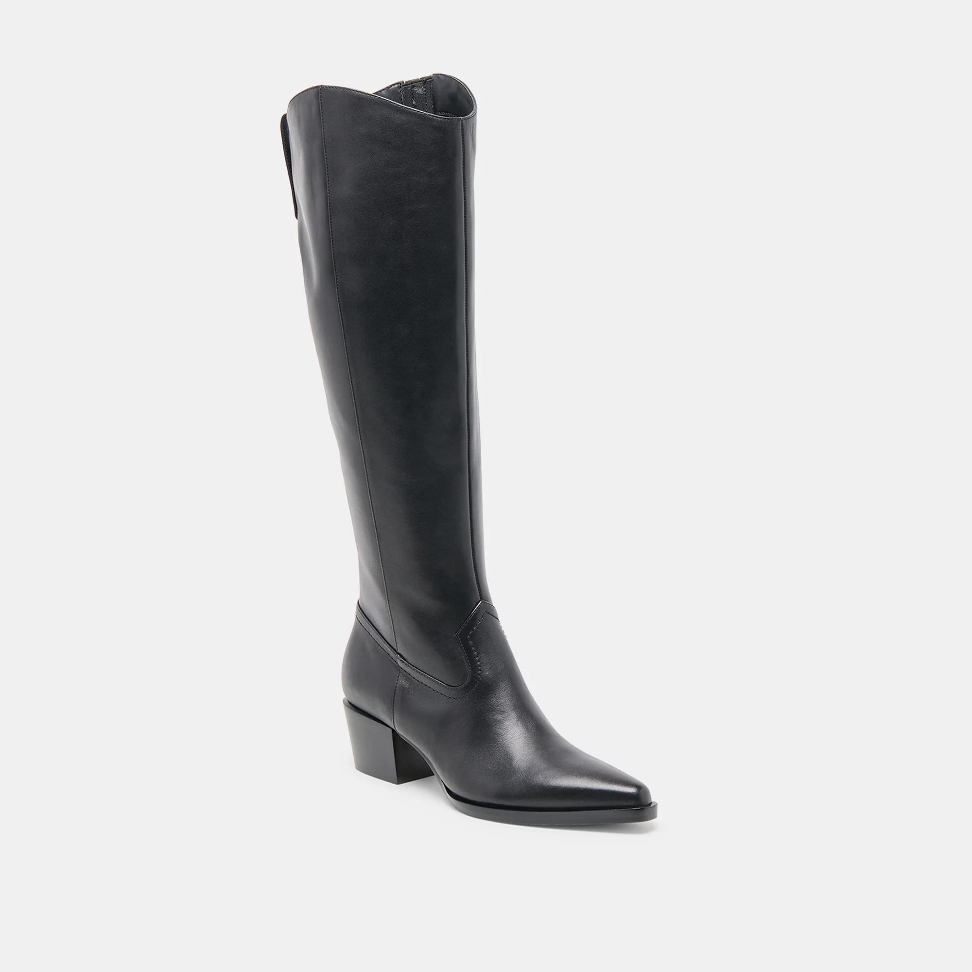 VIRONA H2O EXTRA WIDE CALF BLACK LEATHER - Image 2