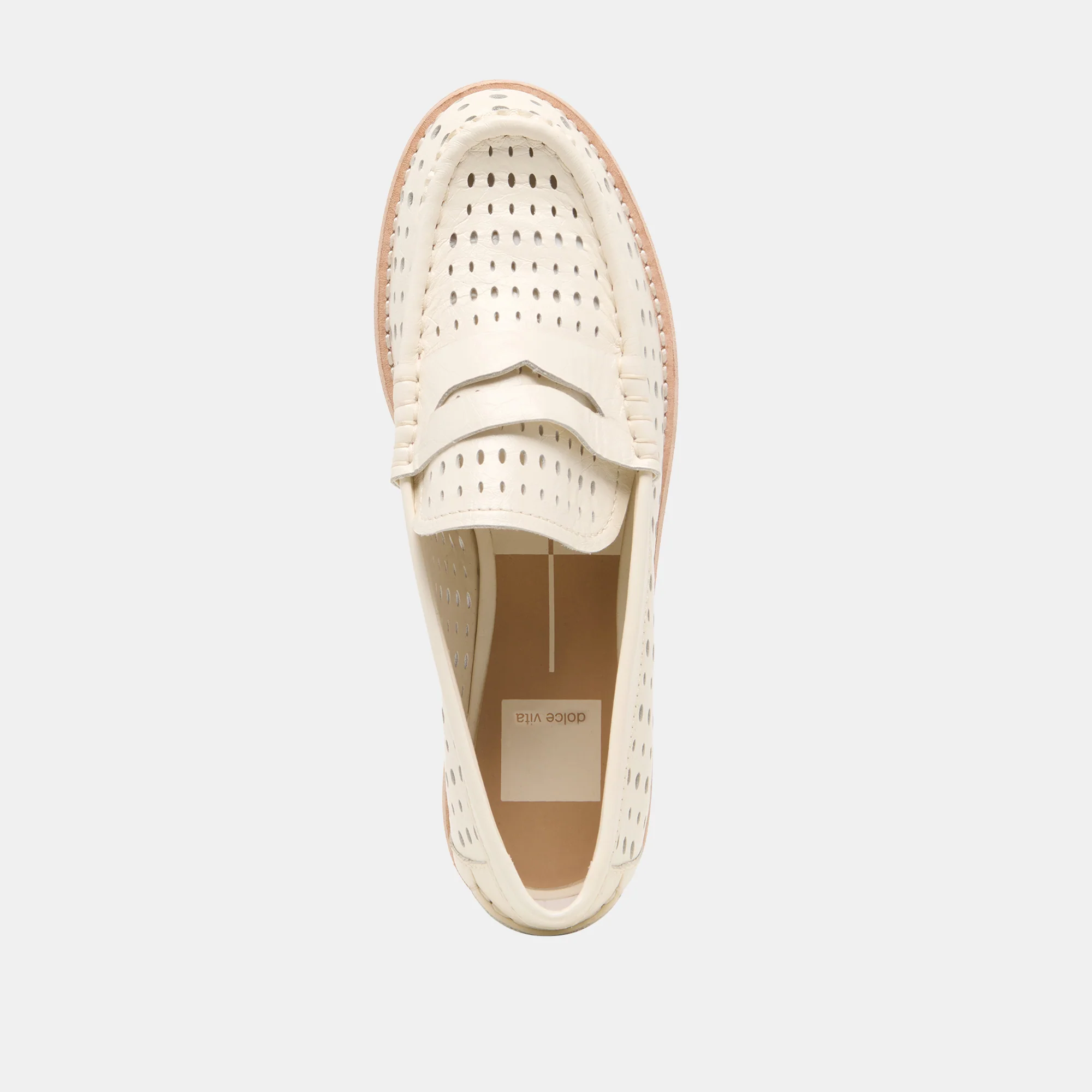 WONDA OFF WHITE PERF SUEDE - Image 8