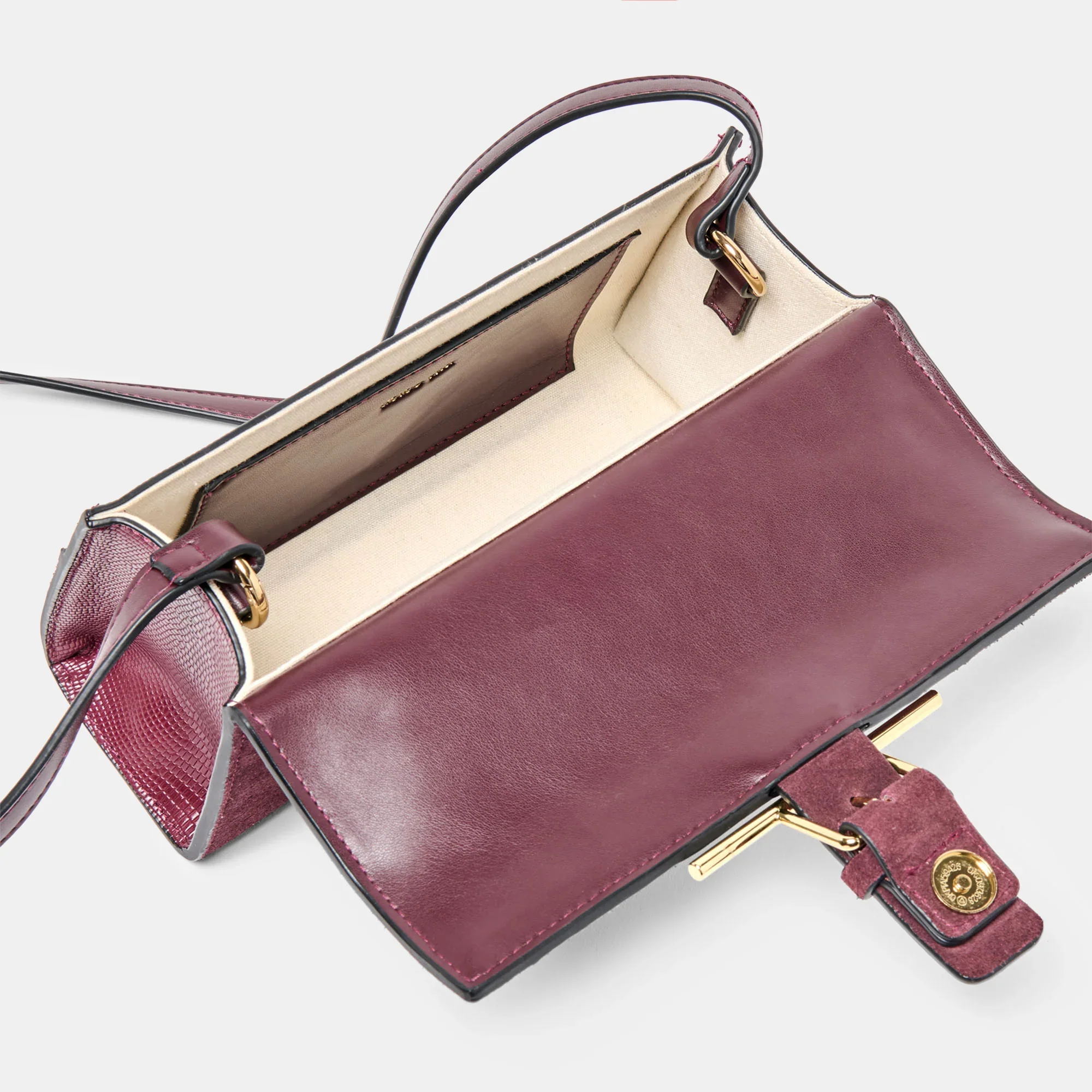 ZANNONE BURGUNDY SUEDE - Image 10