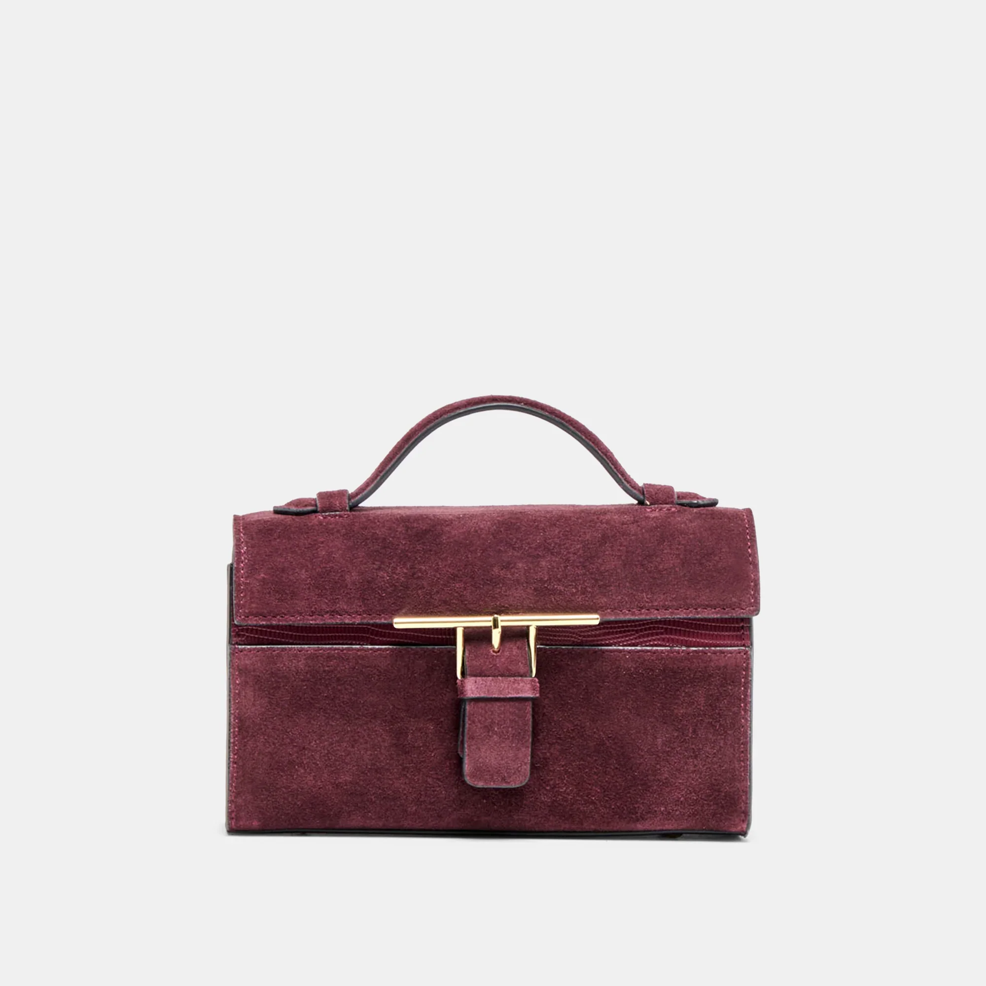 ZANNONE BURGUNDY SUEDE - Image 3